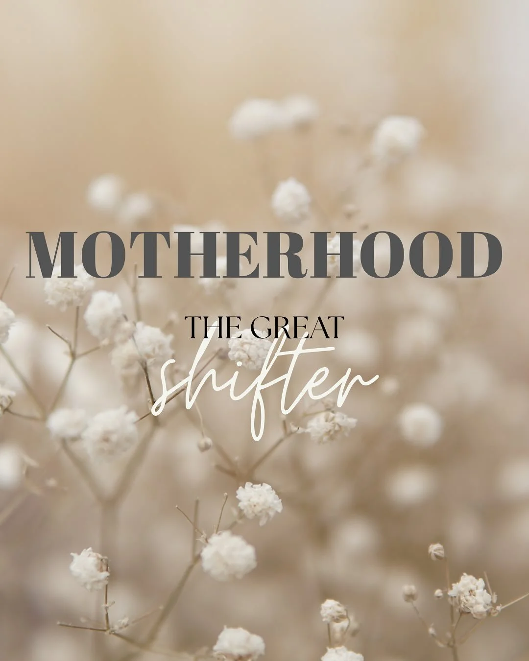 For those of us lucky enough to become
Mothers in life- we know it&rsquo;s the hardest, most incredible, most unbelievable thing ever. We know we aren&rsquo;t only birthing babies - but ourselves. The transformation that it takes to raise and care fo