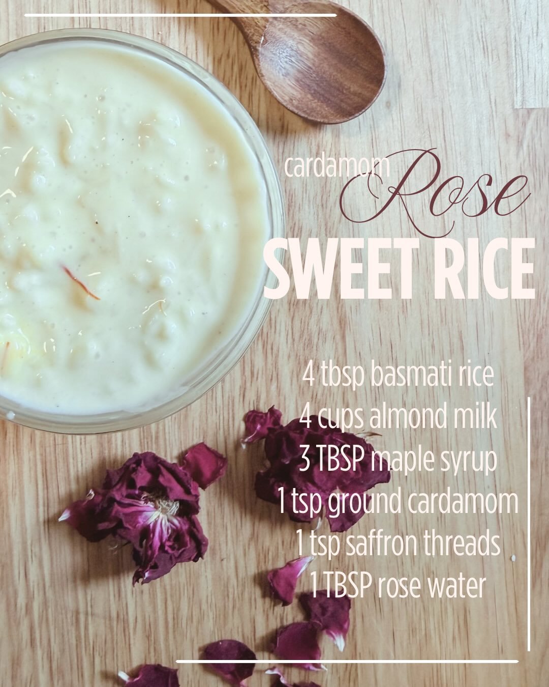 🤍 some sweetness for you 🤍

This beloved recipe is a beautiful offering to postpartum mamas (or anyone really). 

Complete with a breakdown of some of the benefits of each ingredient- according to Ayurveda. 

Enjoy! 

*A little disclaimer for my re
