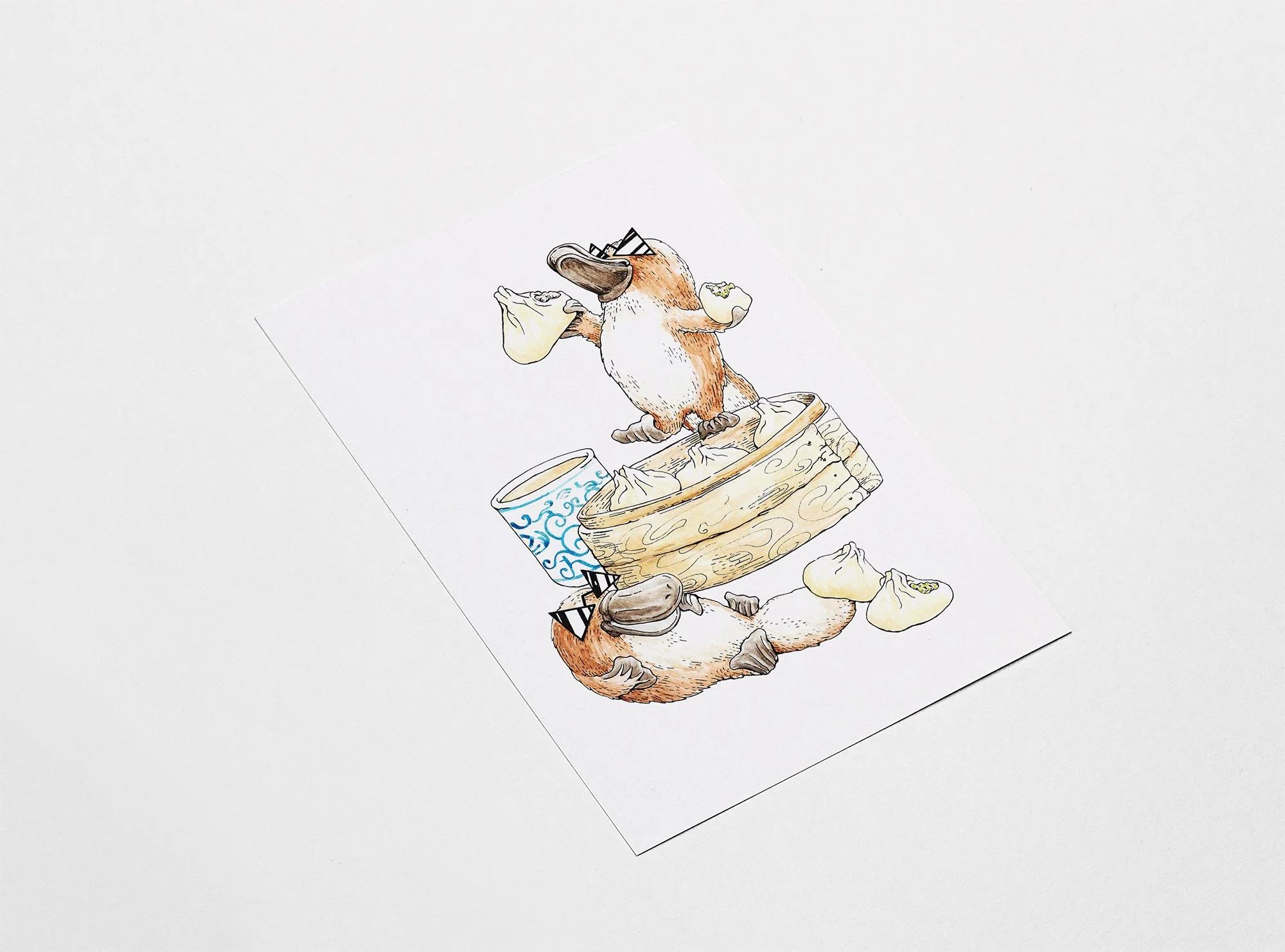 DPWYF_PLATYPUS DUMPLINGS_rt Print_MOCKUP_unframed flat.jpg