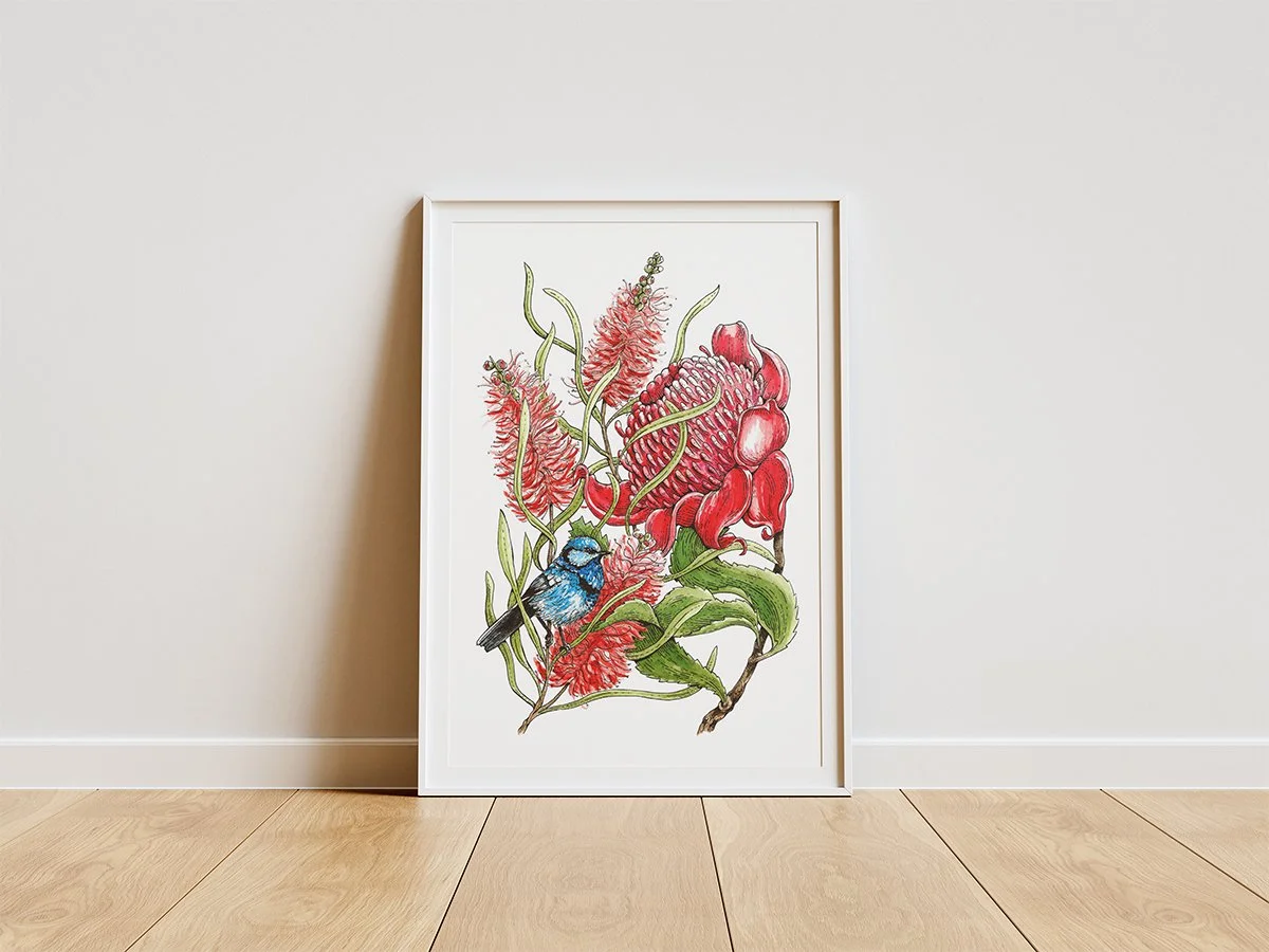 Carol_Red Blue_Frame on Floor_MOCK.jpg