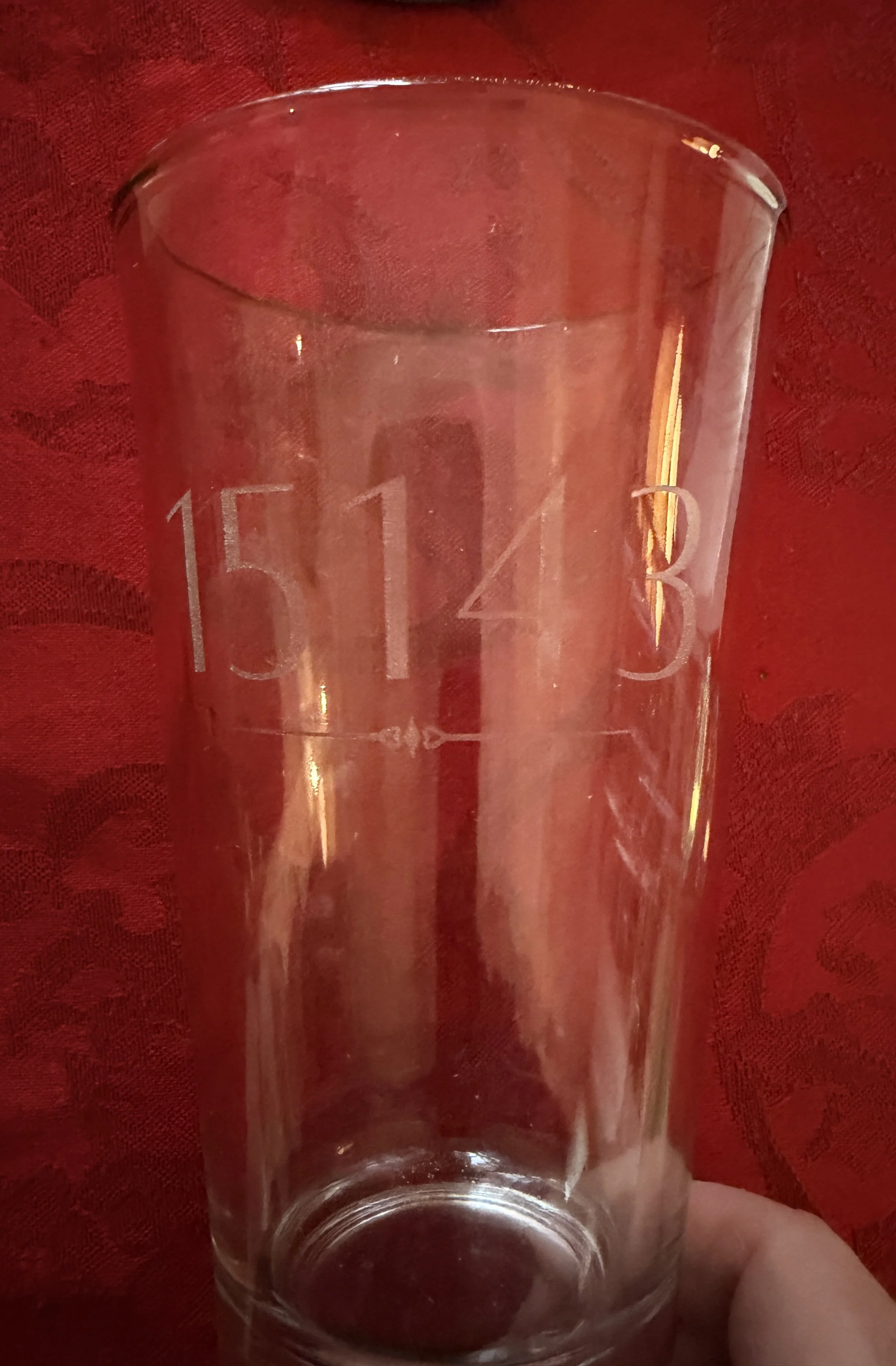 Laser Engraved Pint Glasses - 15143