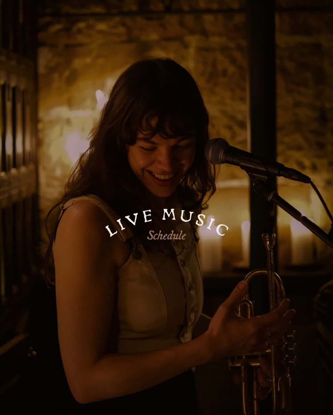 Swipe to see the beautiful live music that will fill The Doss House this week ✨🎙️