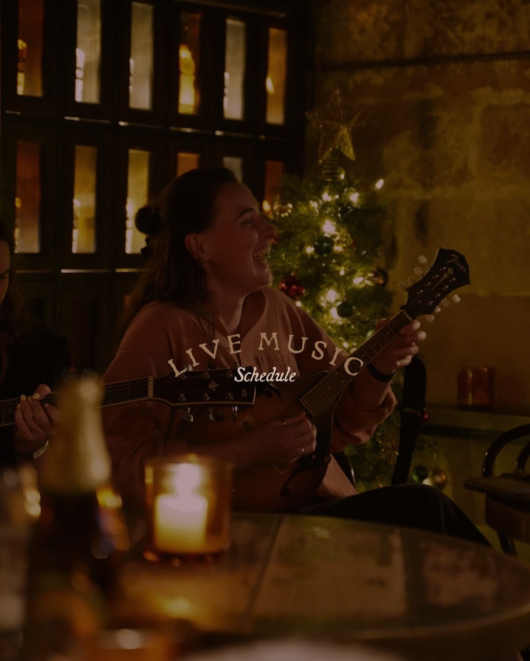 Swipe to see who&rsquo;s playing this week at The Doss House 🎻🕯️ Underground nights, candlelight and live music waiting for you!