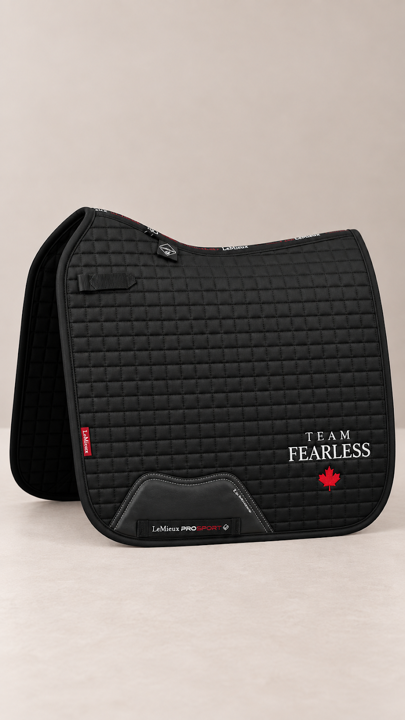 Team Fearless LeMieux Saddle Pad