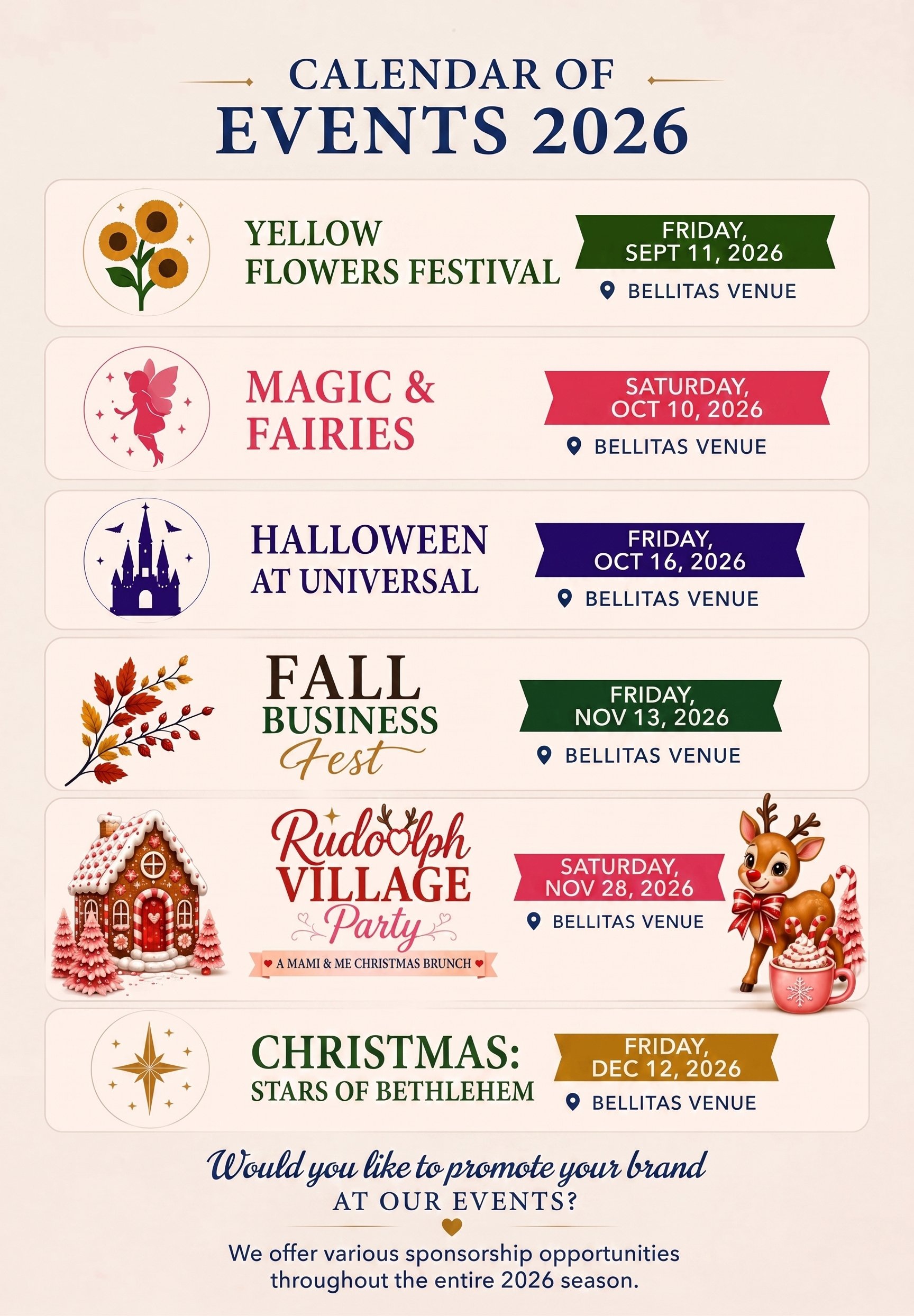 Bellitas calendary