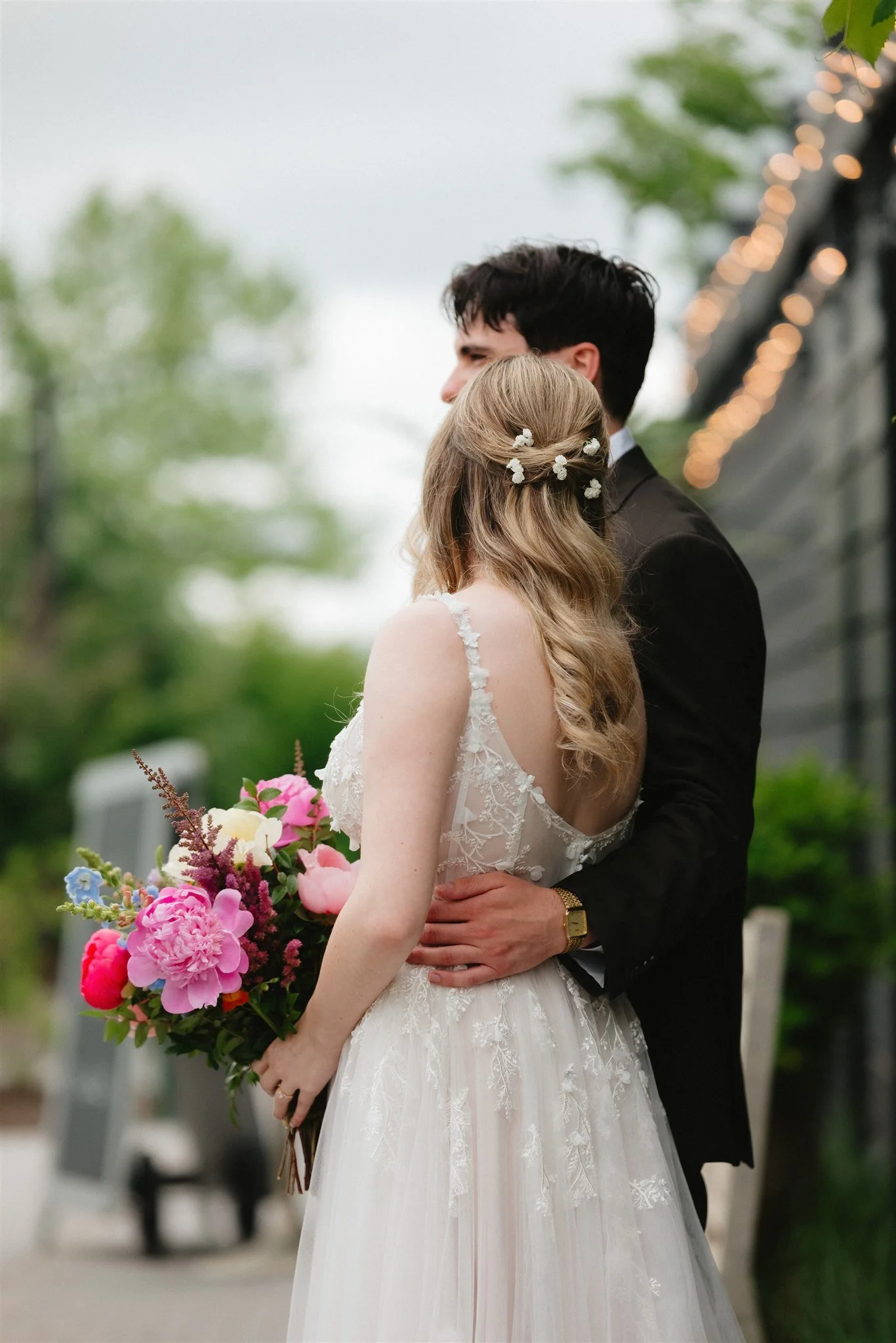 New Hope, PA- Terrain Gardens- wedding couple outside.jpg