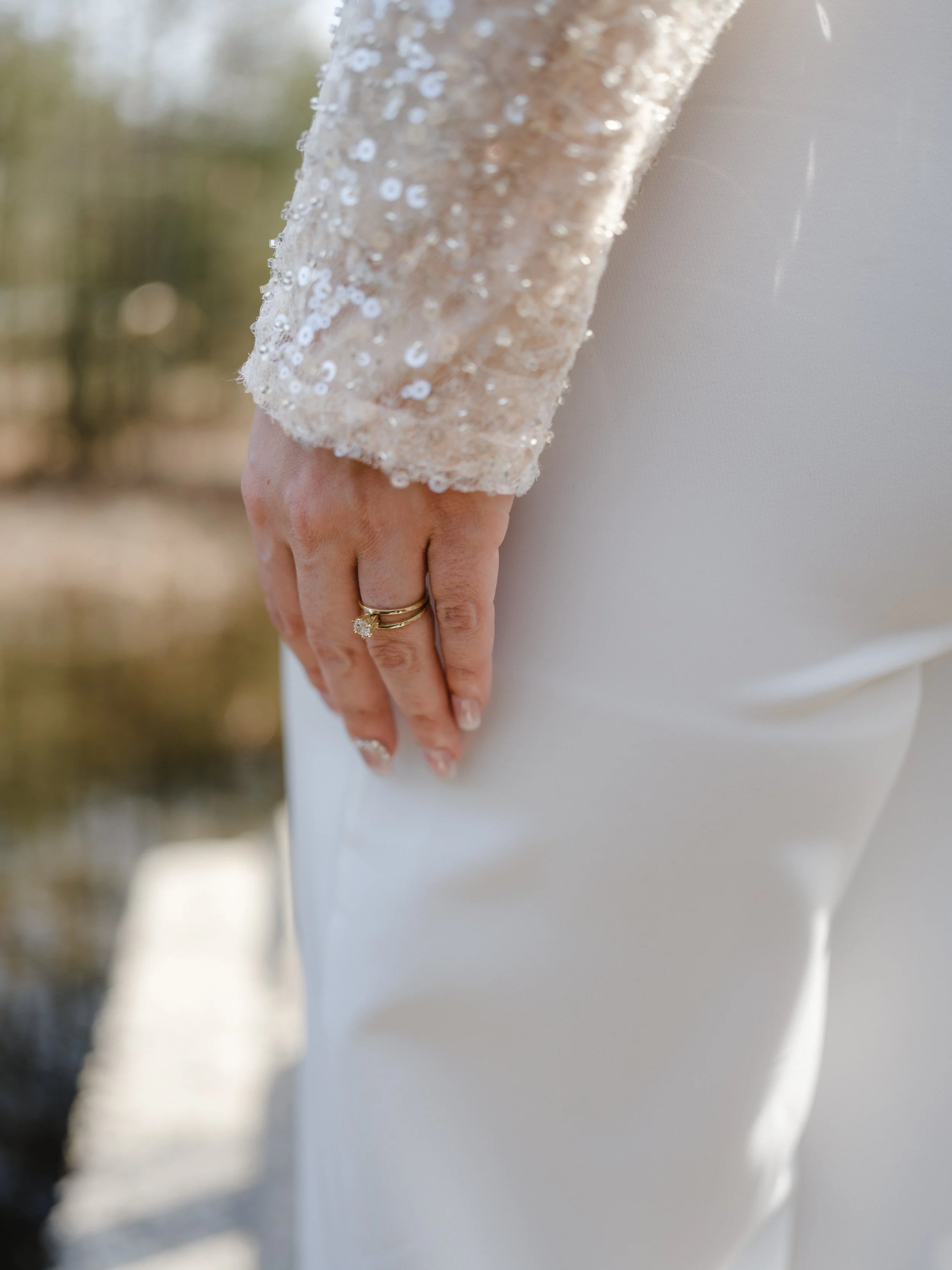 elopement bridal shoot