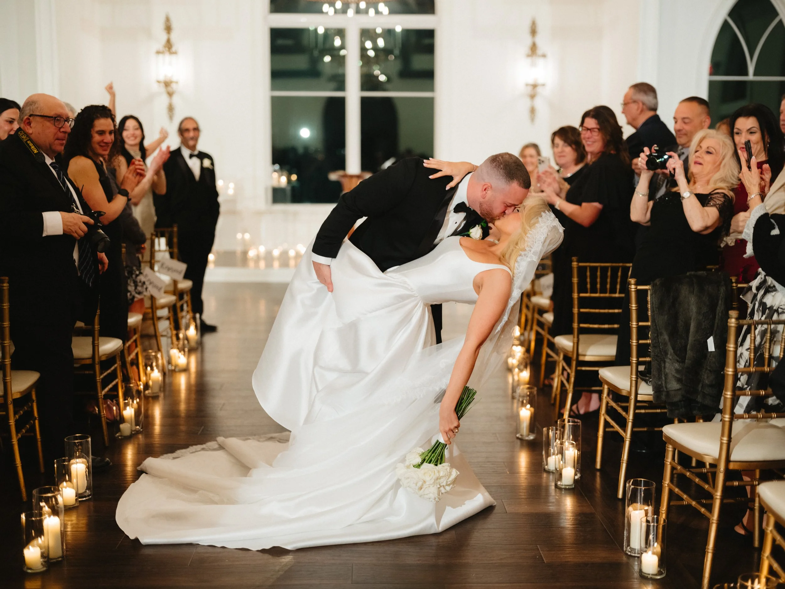 Brianna &amp; Joey | A Romantic Chapel Wedding at The Park Savoy Estate in Florham Park, New Jersey
