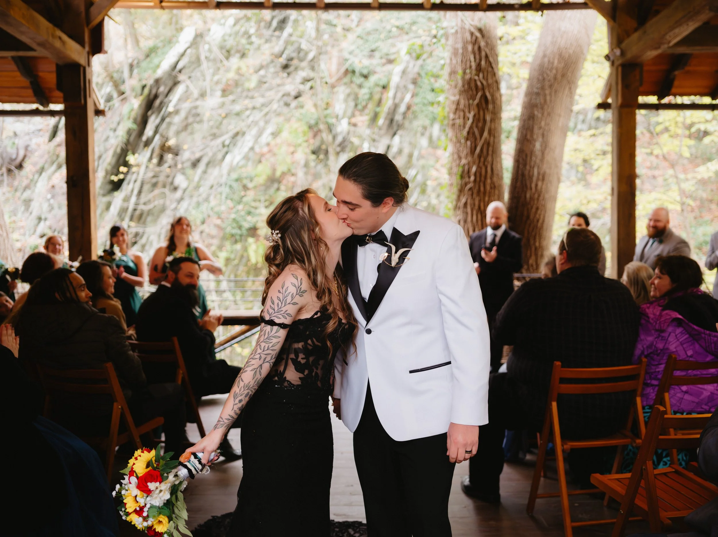 Drumore Mill, Drumore, PA- wedding kiss.jpg