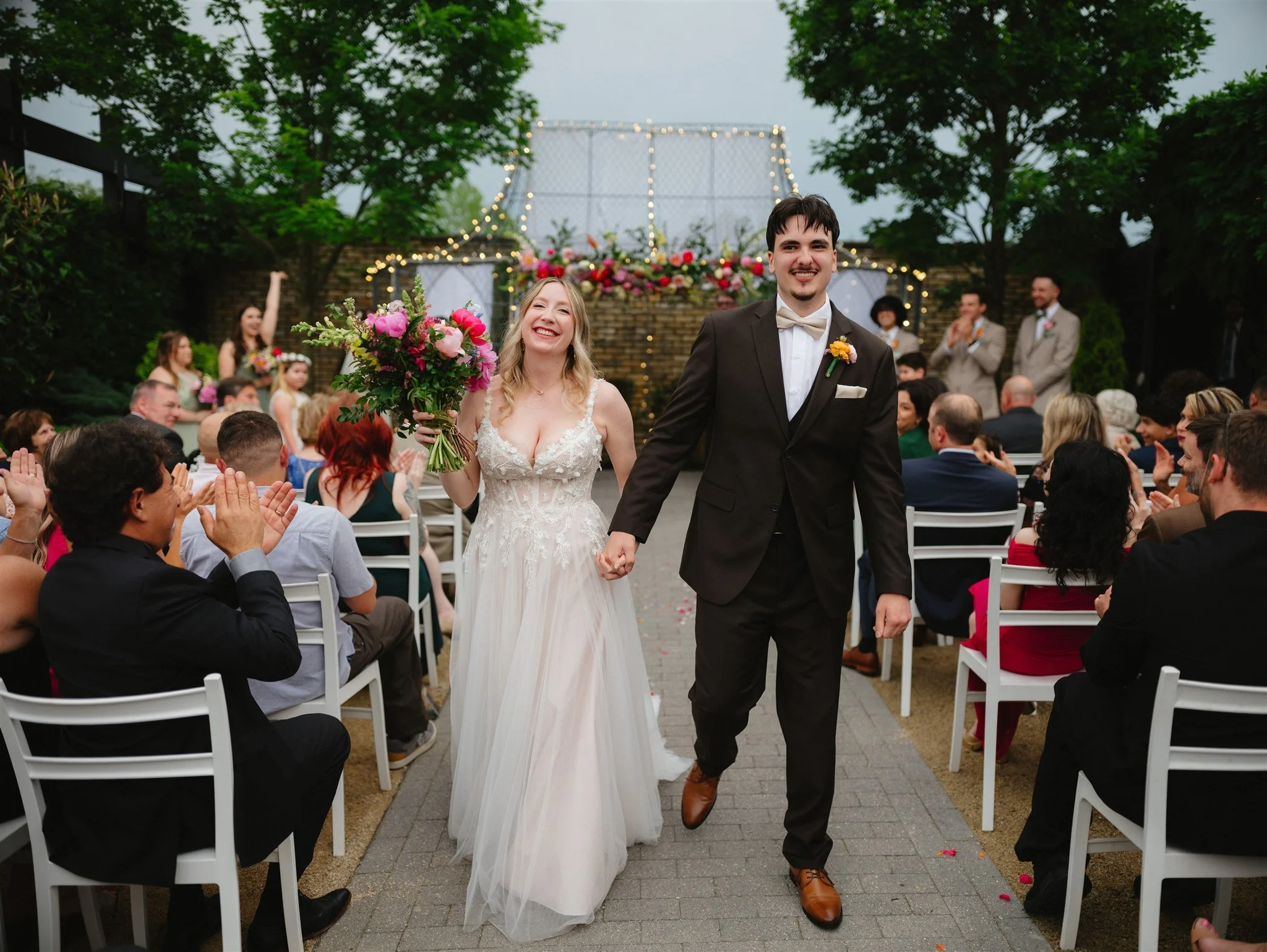 New Hope, PA- Terrain Gardens- just married exit walk.jpg
