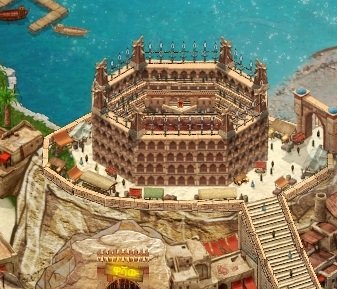The Colosseum - a place to watch and bet on fights between talented brawlers that appear on Team Blood or Team Shadow.