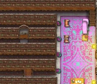 explore a near endless double floor library full of Archfey knowledge