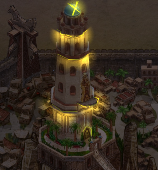 Xowitowi-- err, Xowi's Tower... at night