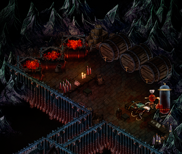 Being a vampyr God means you need a LOT of blood to drink... thankfully we have vats for that.
