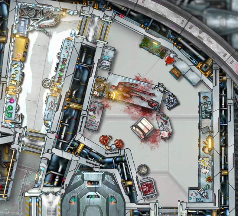 Every mad wizard needs a medical laboratory on their ship