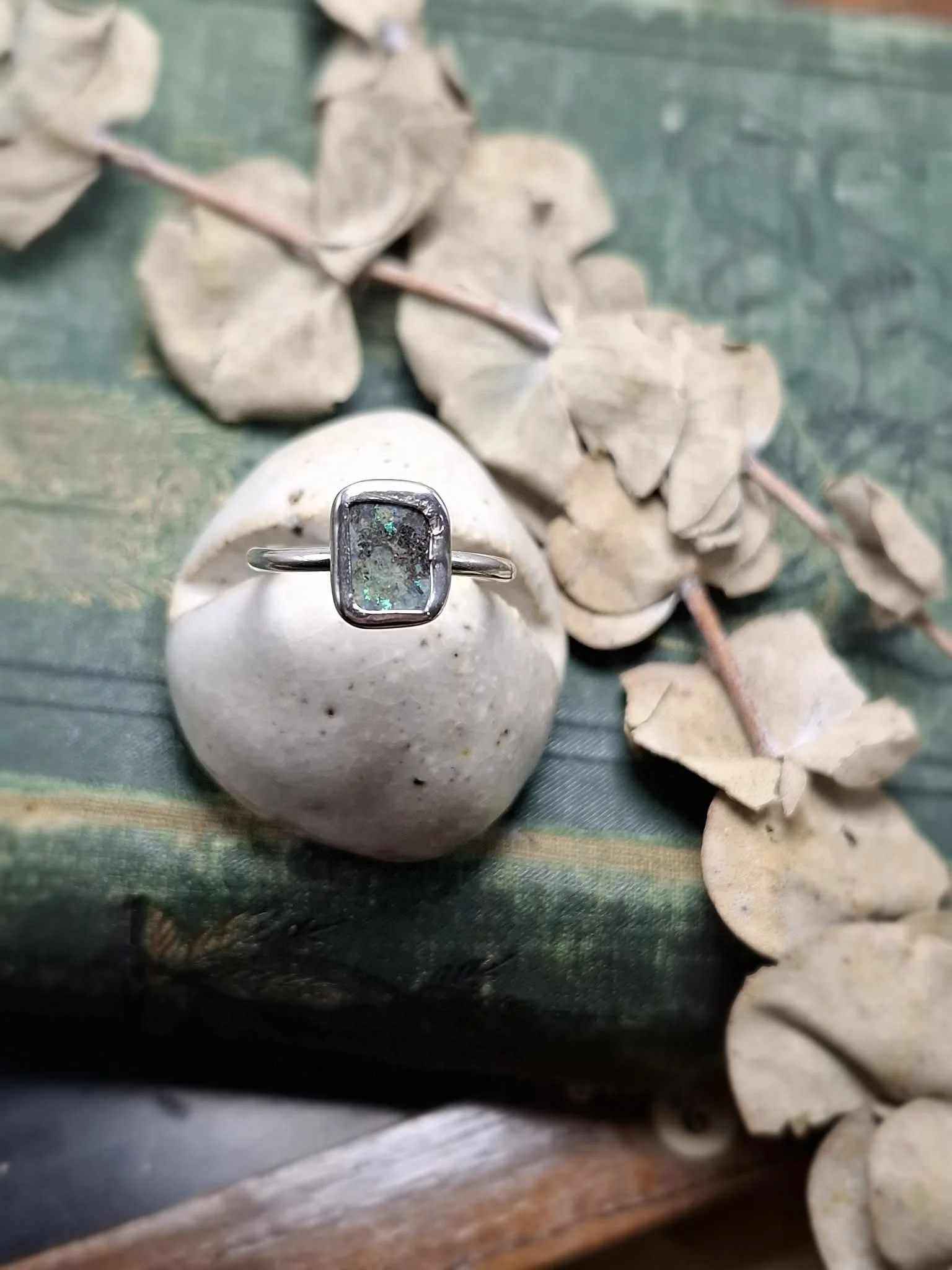 Australian Opal Ring Size 6 1/2