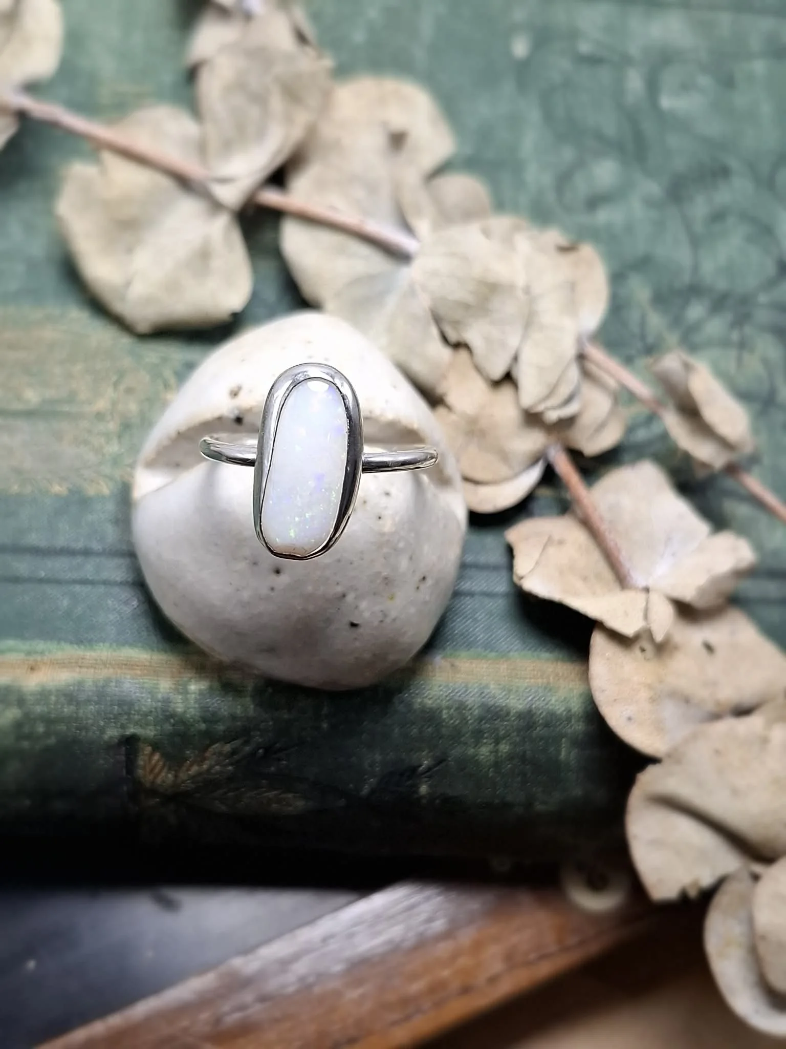 Australian Opal Ring Size 8