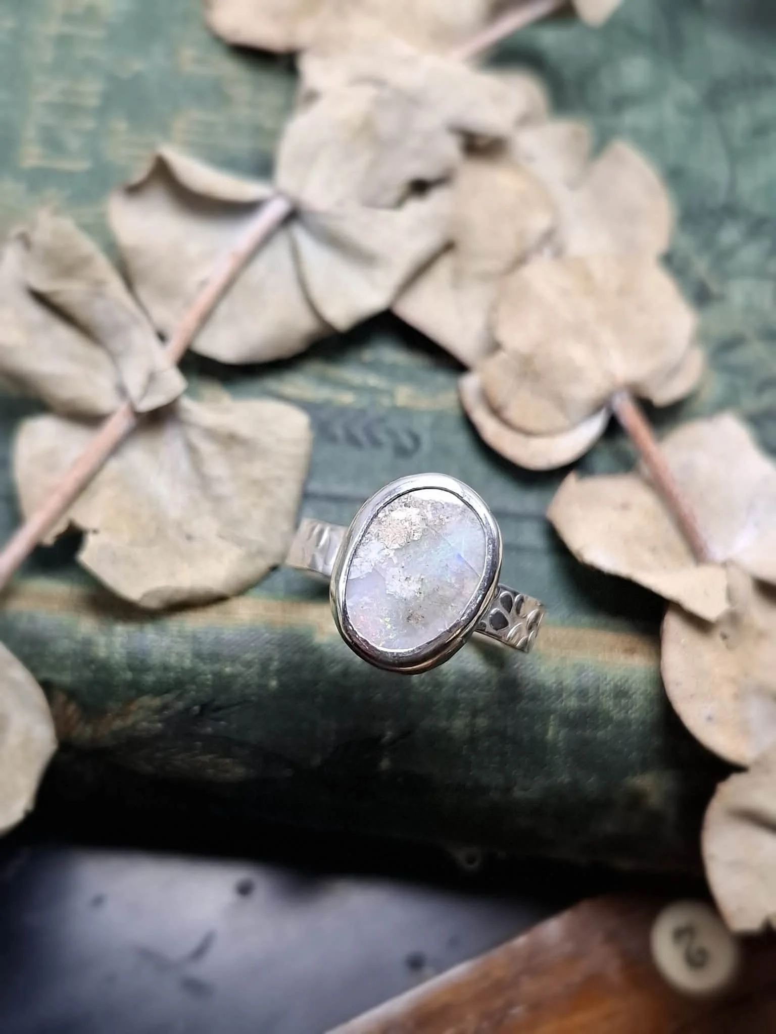 Australian Opal Ring Size 9 1/2