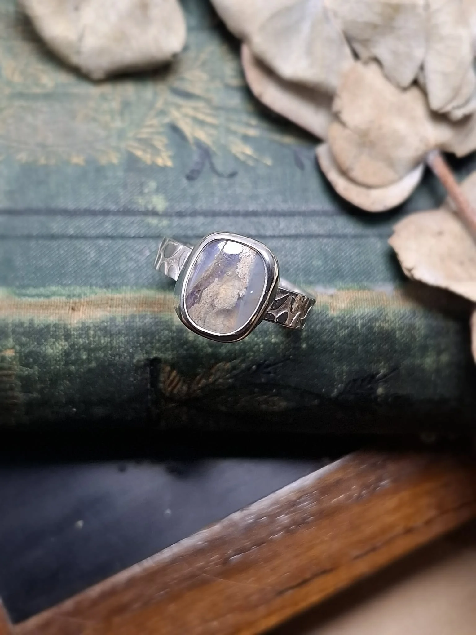 Australian Opal Ring Size 7 3/4