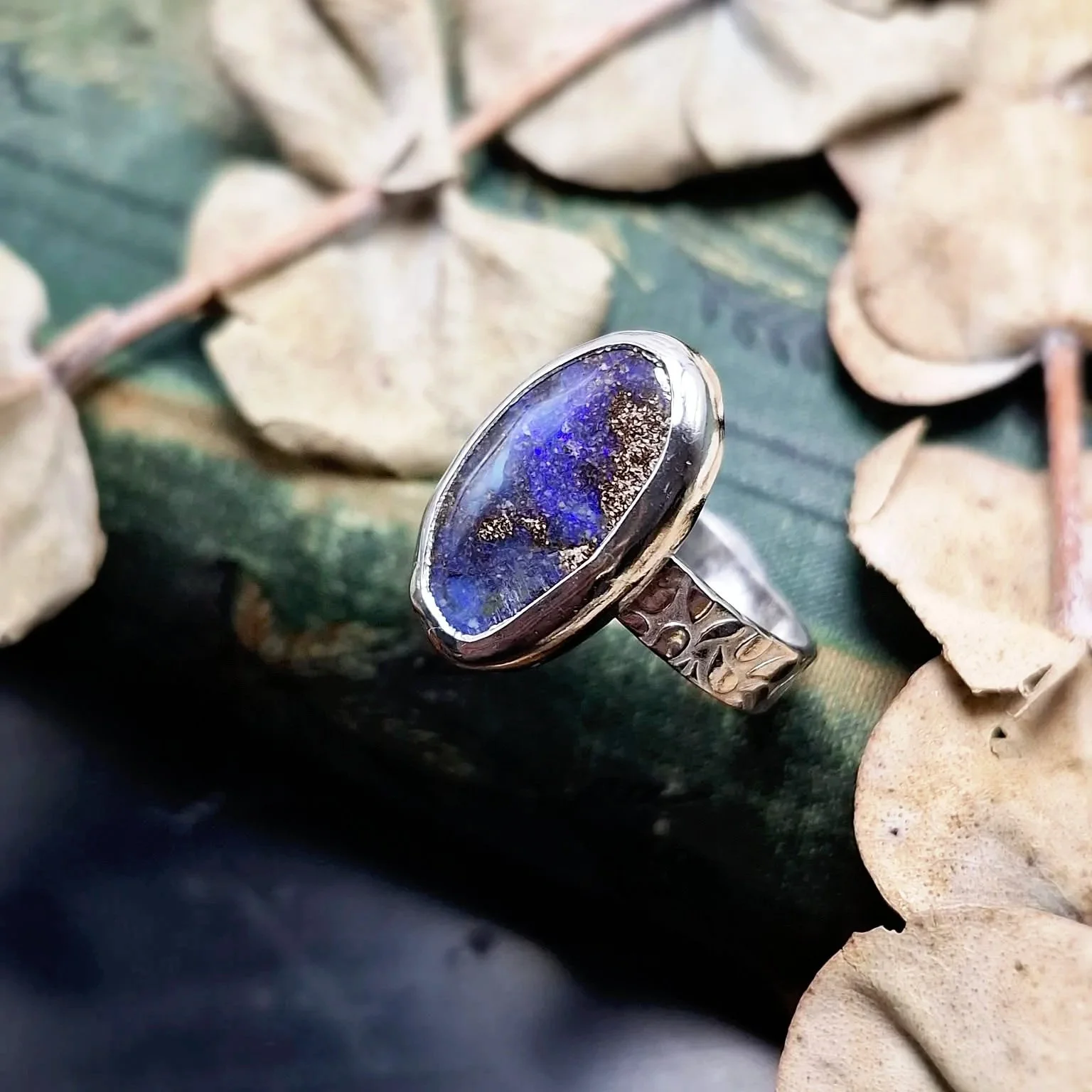 Australian Opal Ring Size 9