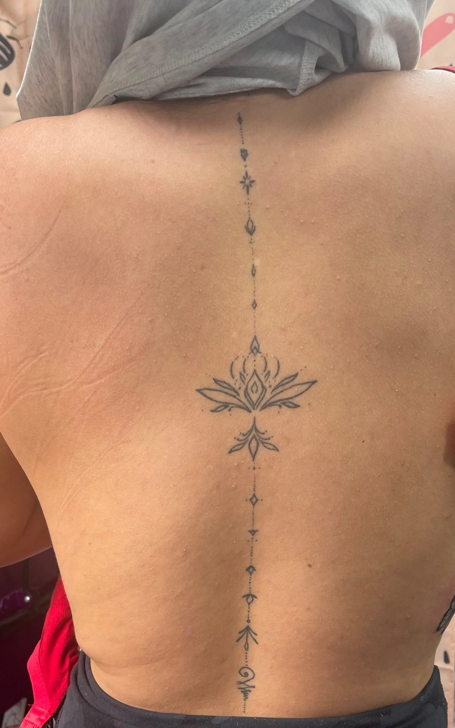 healed tattoo