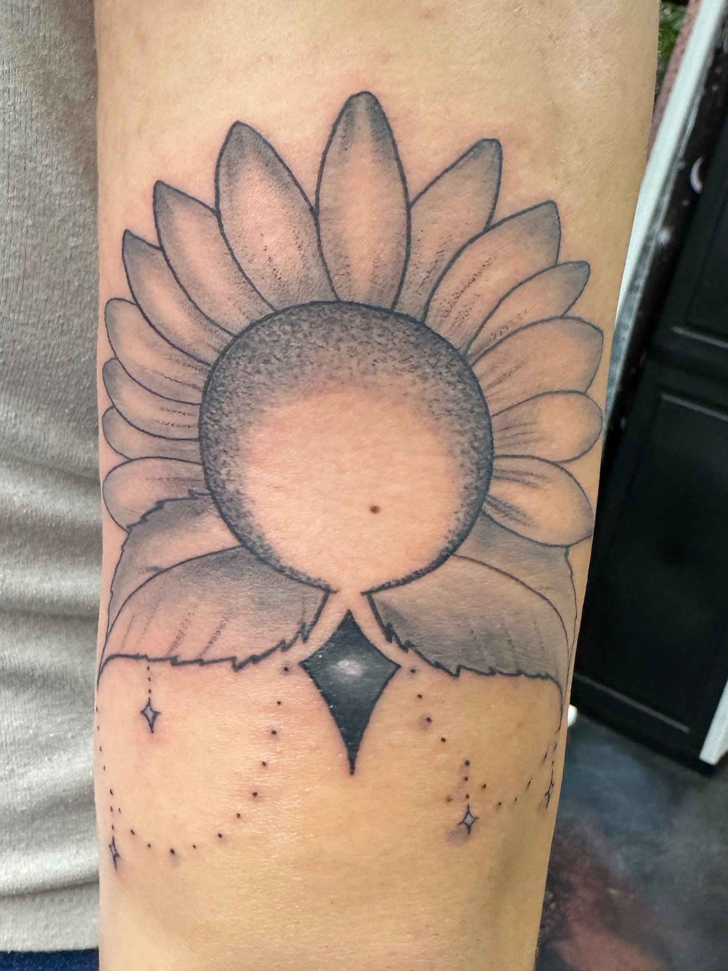 custom sunflower moon