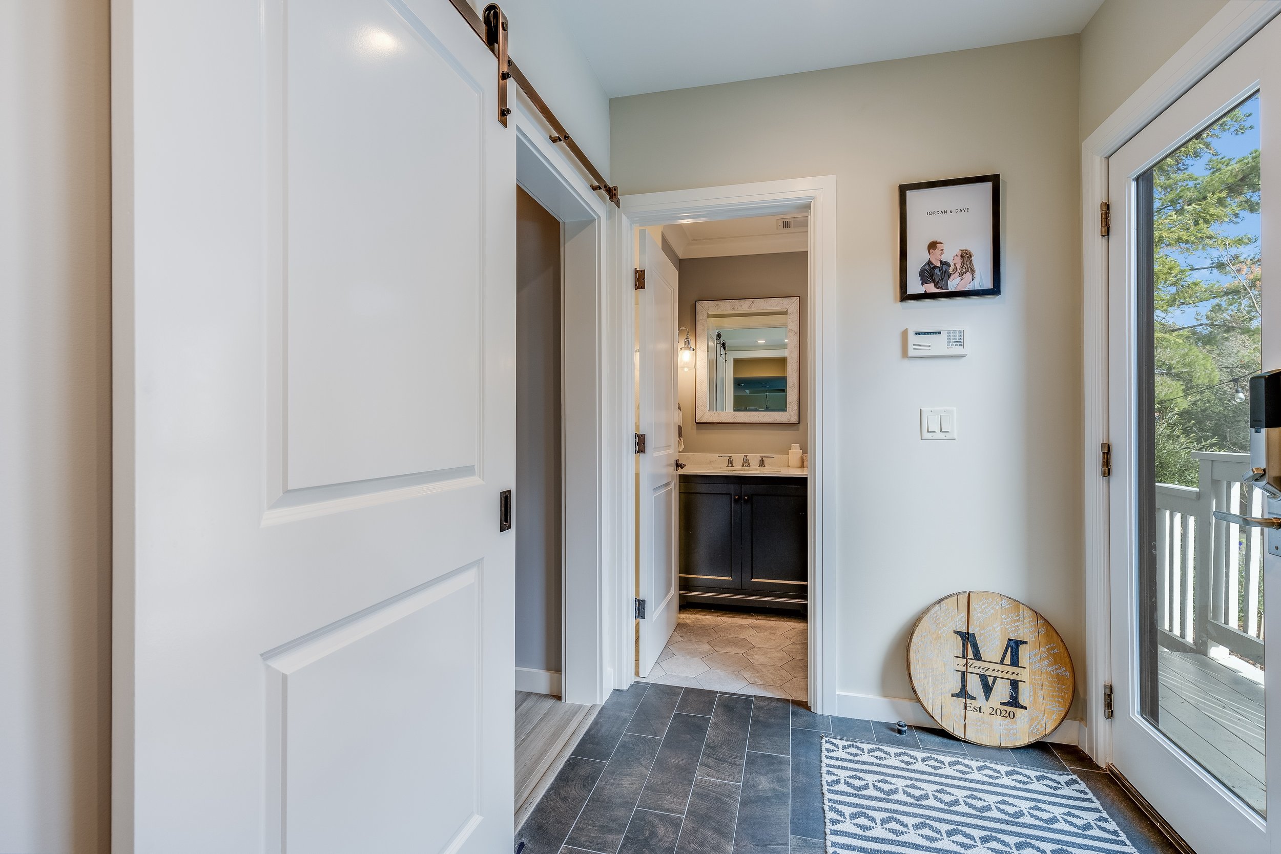 Young Family's Guest Suite Entry