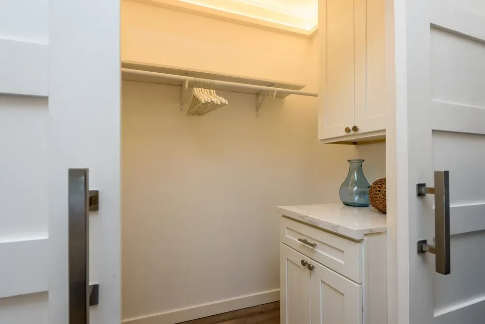 ADU Rental Property Bedroom Walk-in Closet