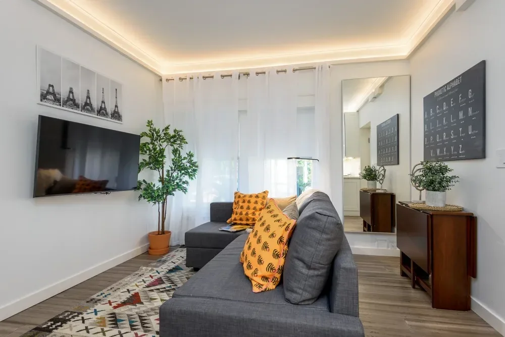 ADU Rental Property Livingroom