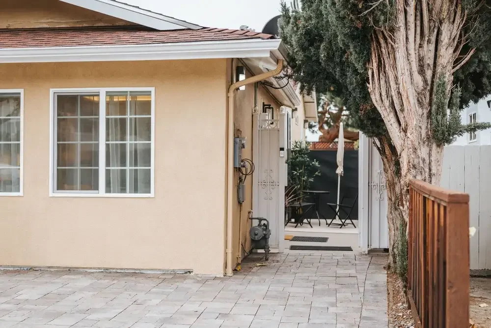 Private Caregiver's Suite Side Private Entrance and Outdoor Space