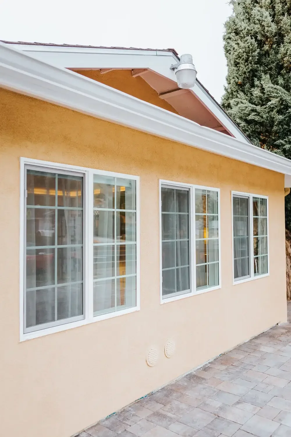 Private Caregiver's Suite Outside Front Windows