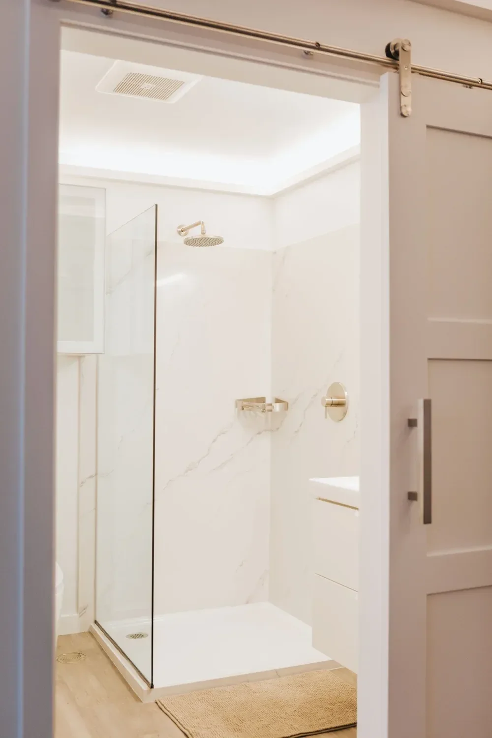 Private Caregiver's Suite Bath Entry 