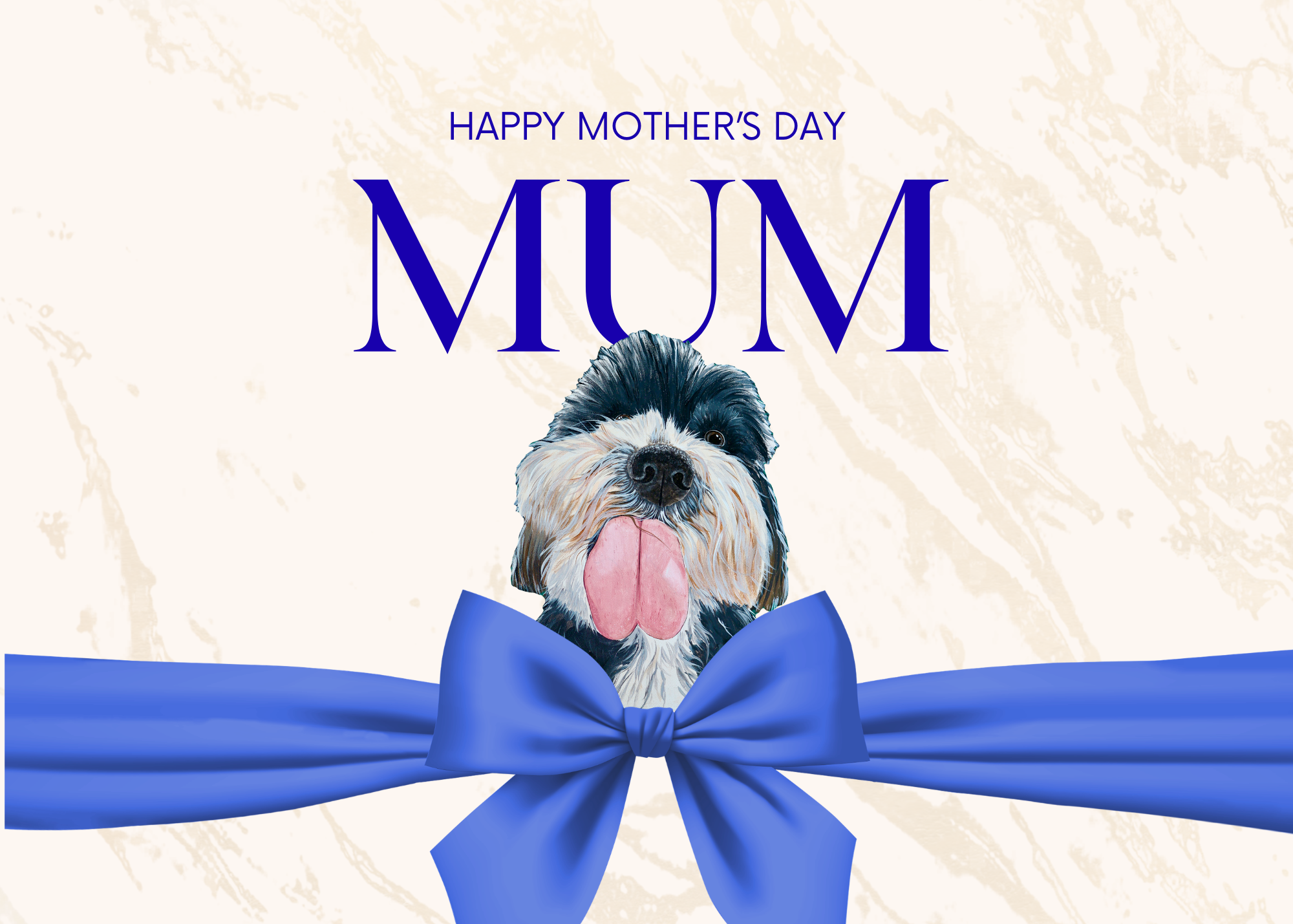 Happy Mother's Day card gold.png