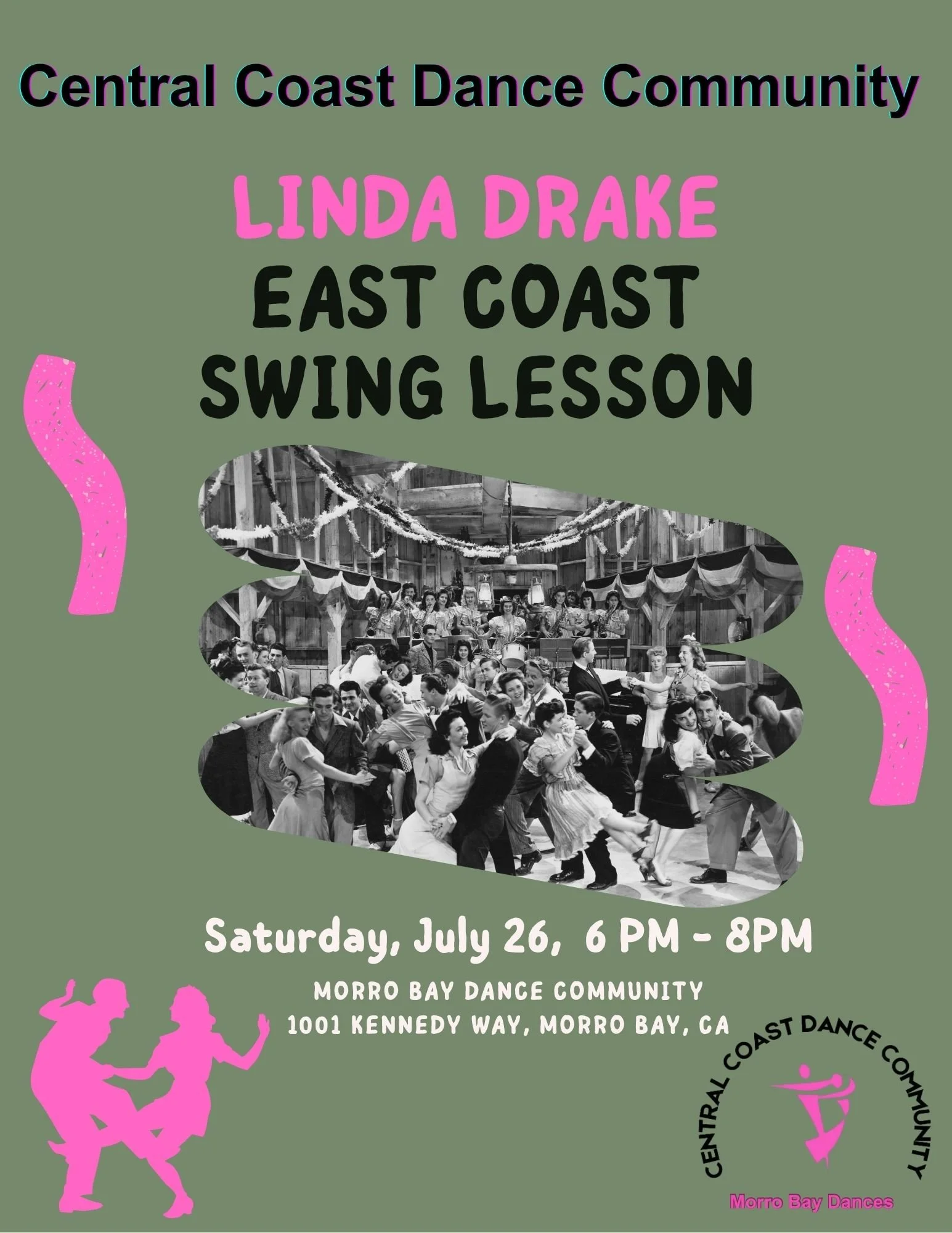 East Coast Swing Lesson with Linda Drake