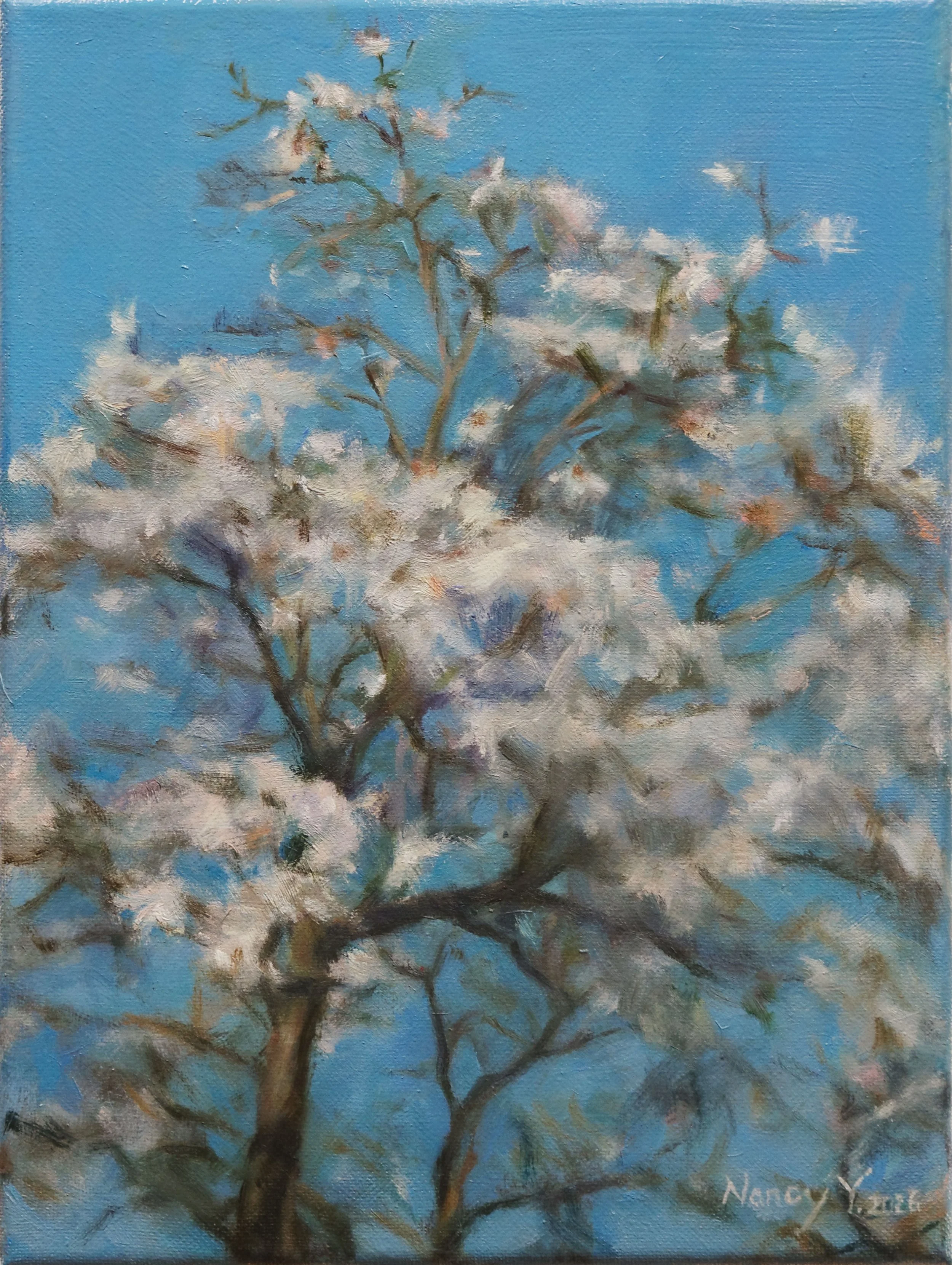 First Breath of Spring, oil on canvas, 9"x12", 2026