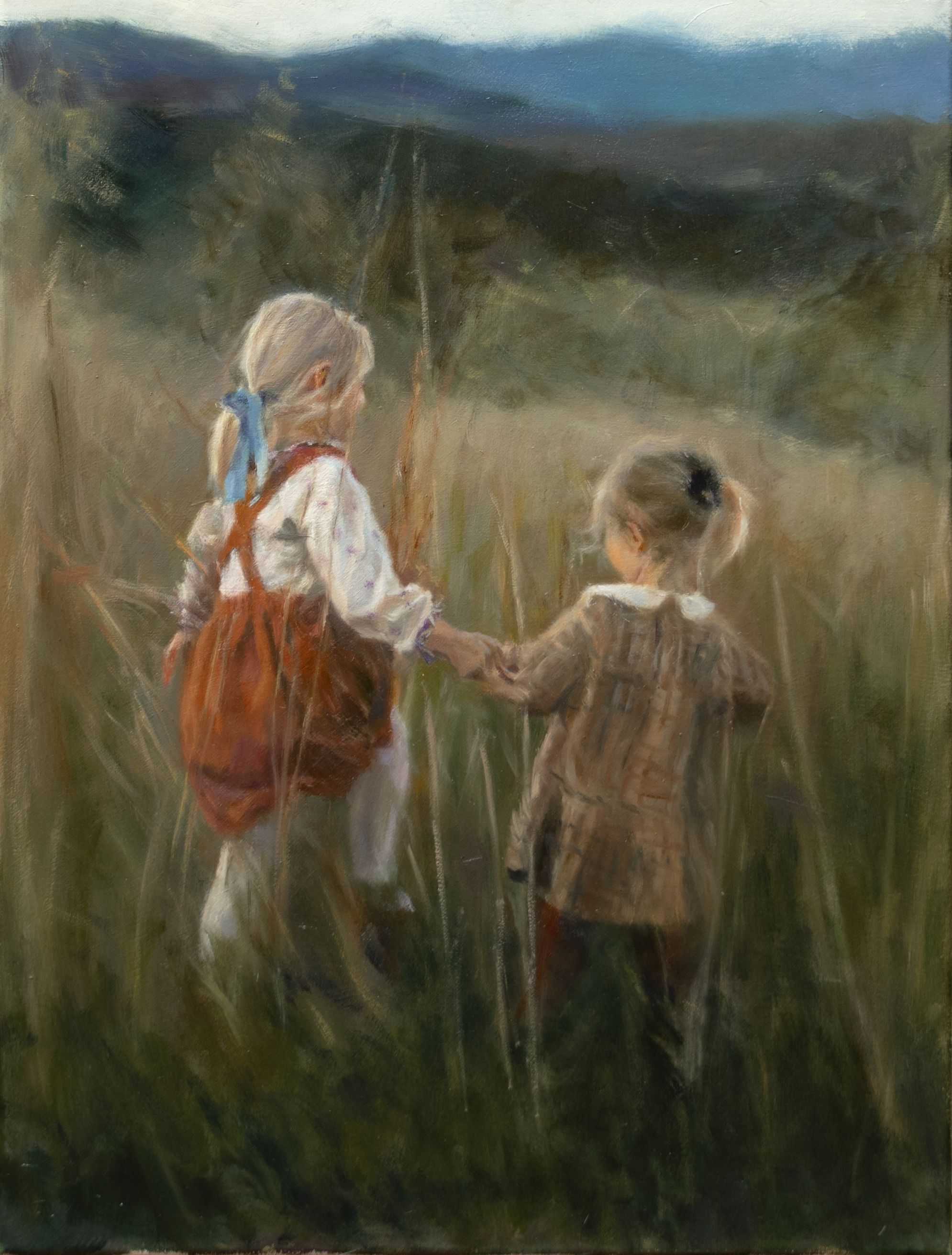 The Gentle Time, oil on canvas, 18" x 24", 2025