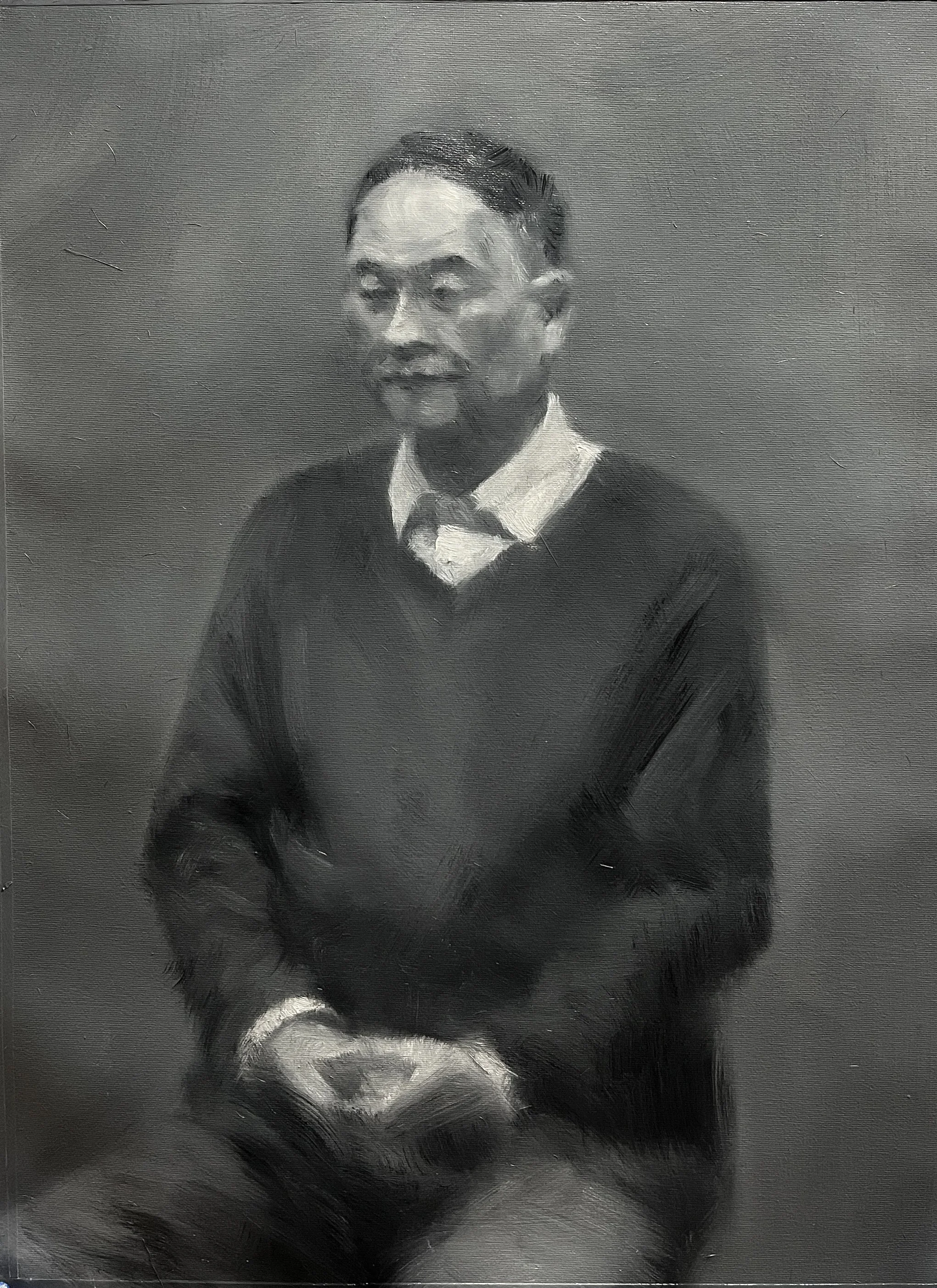 oil on canvas paper, 18" x 24“, 2024