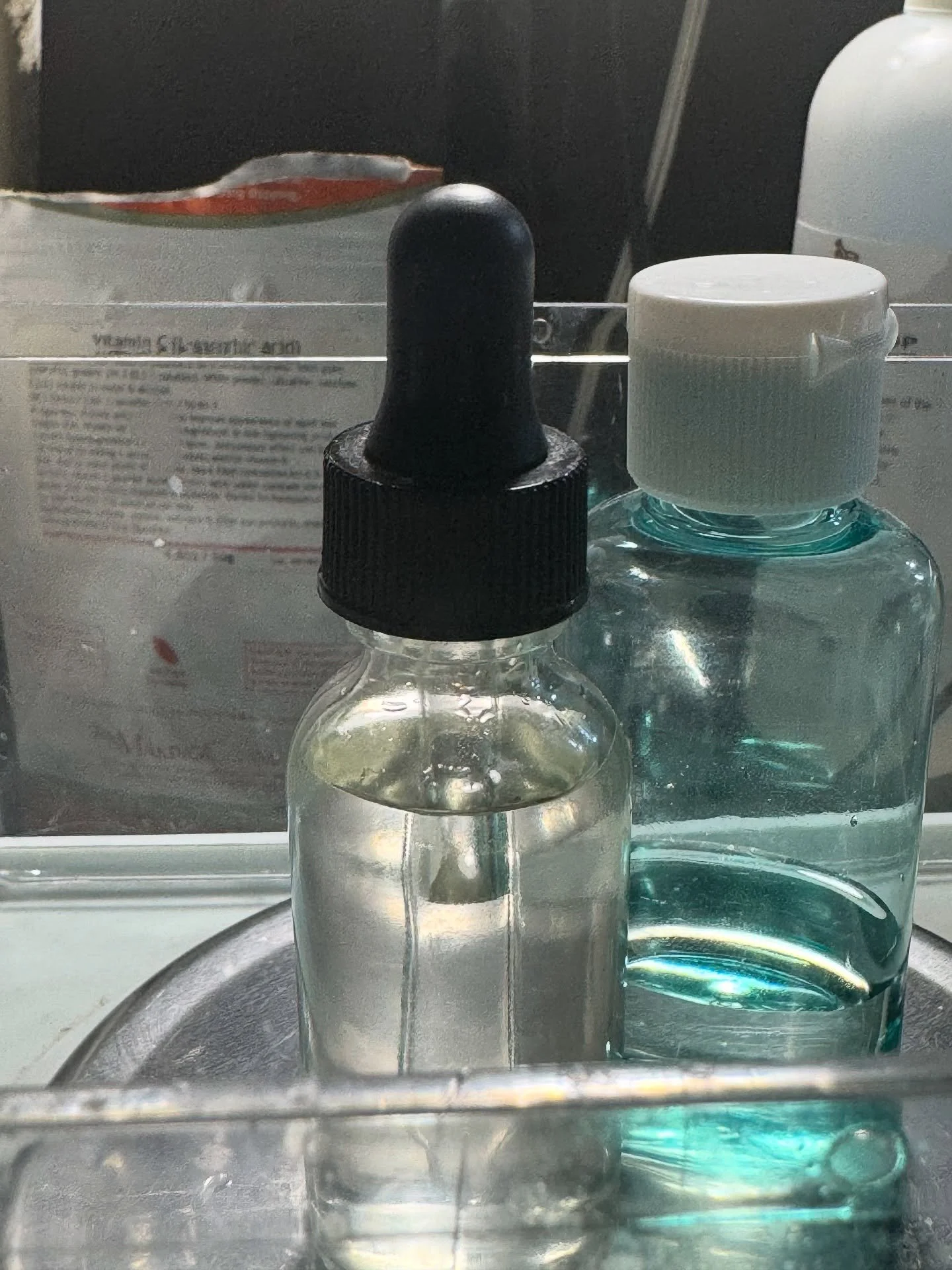 L-Asorbic Acid Serum: One of the luxuries of making our products is that you can tailor every product to your needs.  I only used 5% to get my skin used to it, and I was able to adjust the pH to 3.45. And I will be able to use it up before it oxidize