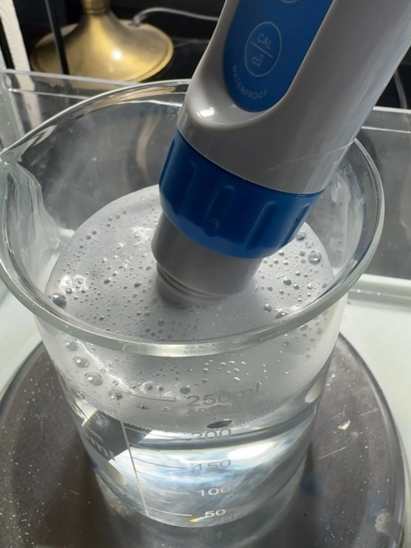 New Blog Post: How to Clean Your PH Meter. Since we do not always take the pH of quite watery solutions, product can build up on the meter. When product builds up, your meter's response time reduces. In this post, I detail my method with easy-to-find