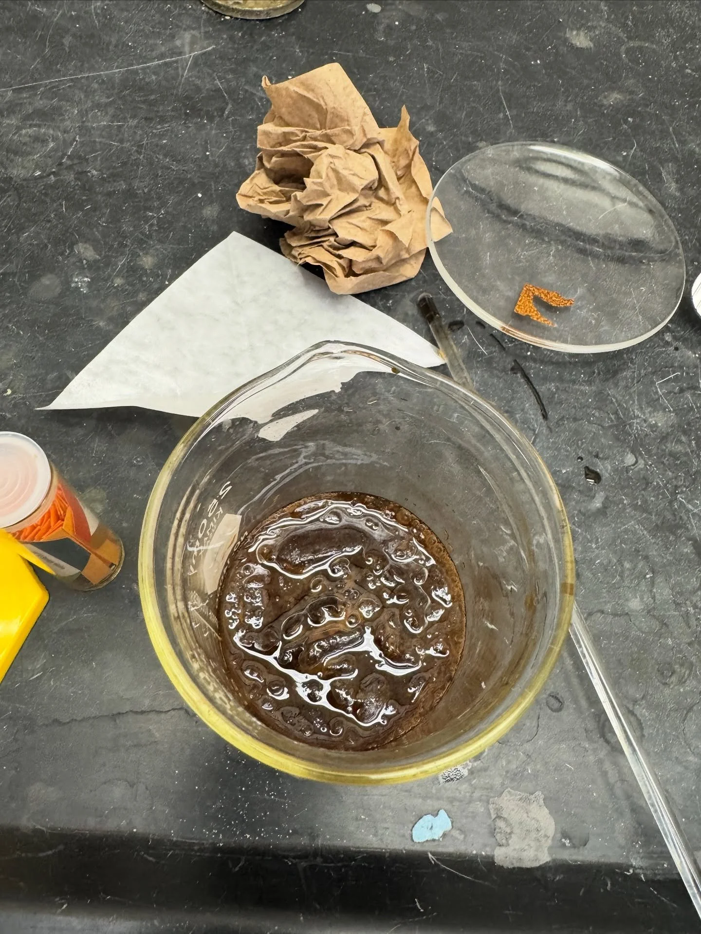 Forbidden Ice Coffee
*I burnt the sh*t out of my product in Ochem*