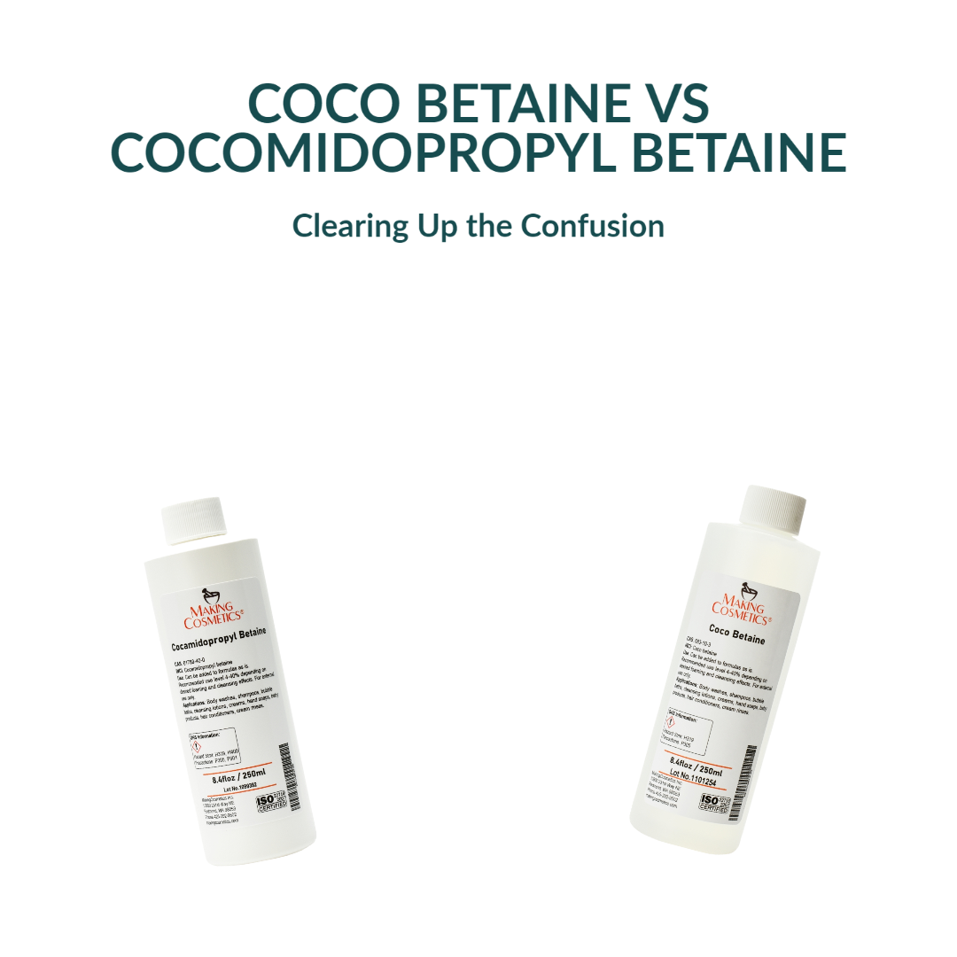 Coco Betaine vs Cocomidopropyl Betaine