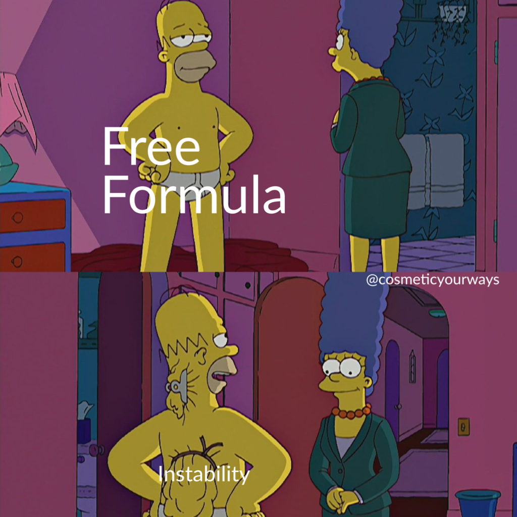 Increasing the thermal stability of our Formulations