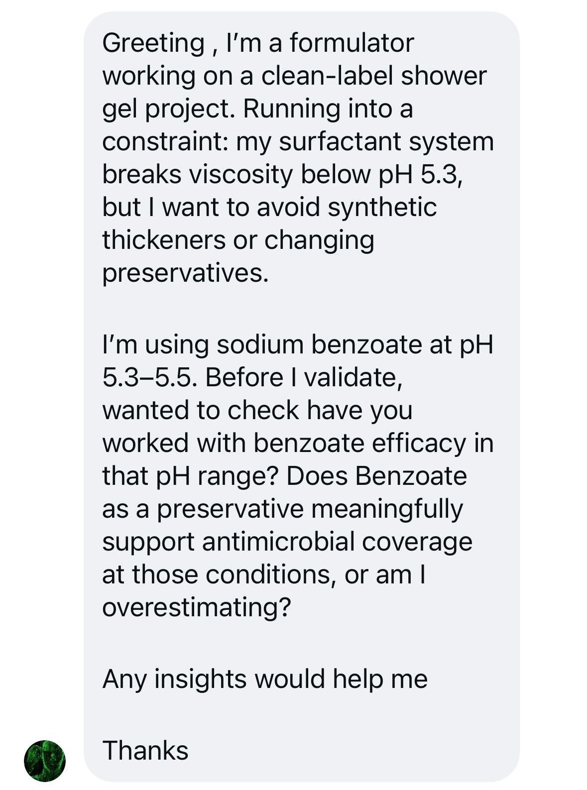 Questions in my DMs Part 1: Natural Preservatives in a Surfactant Product.