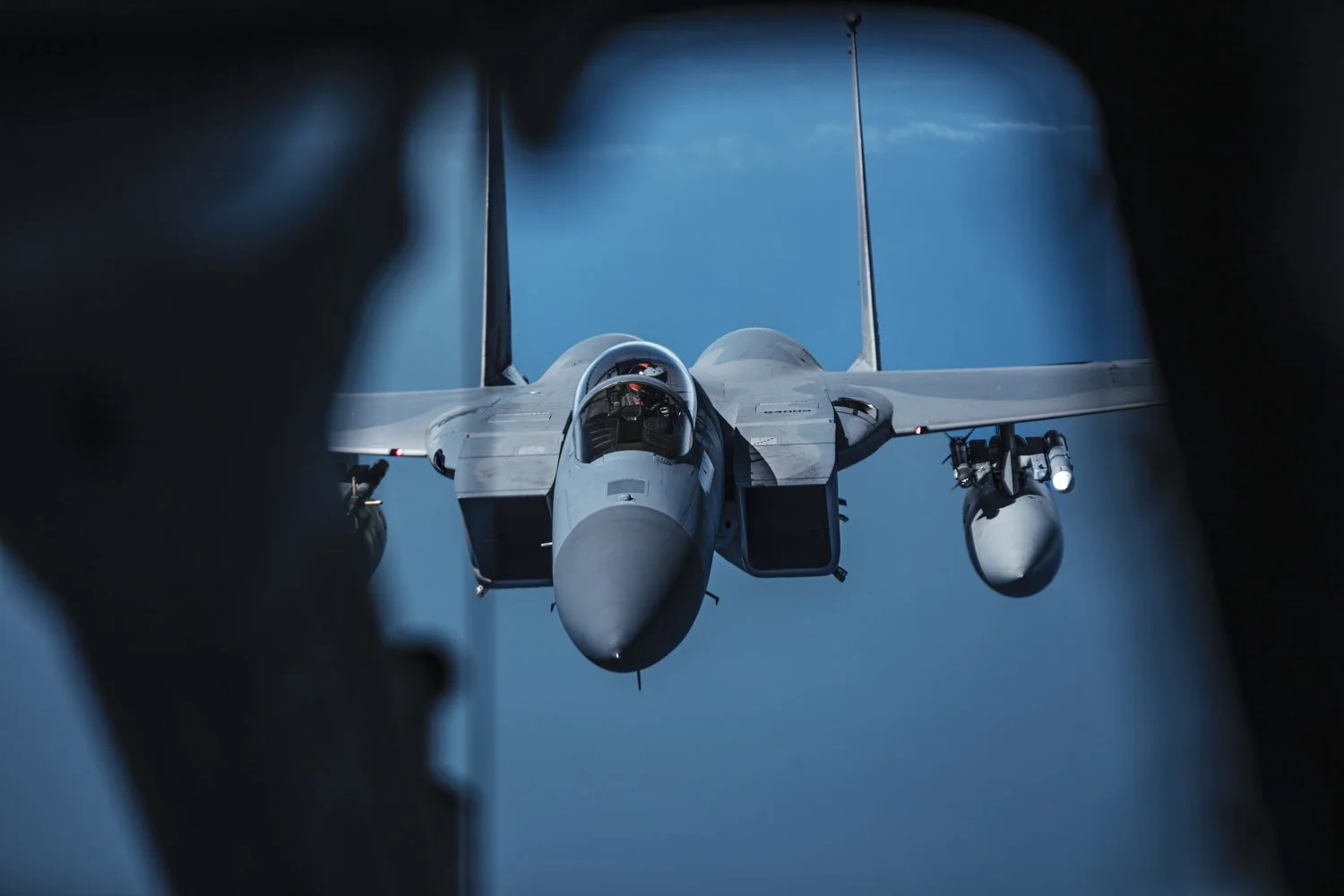 F-15 Eagle from the California Air National Guard's 144th Fighter Squadron