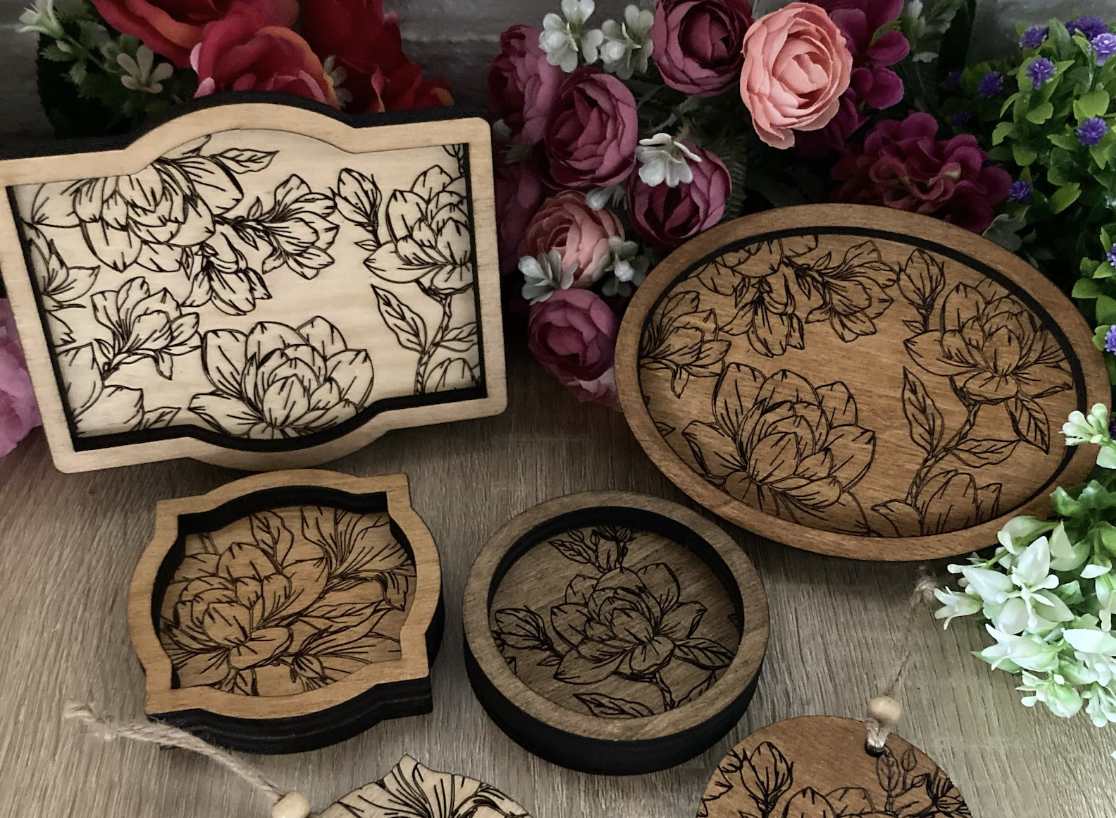 GLOWFORGE BASICS: catchall TRAY with custom engraving