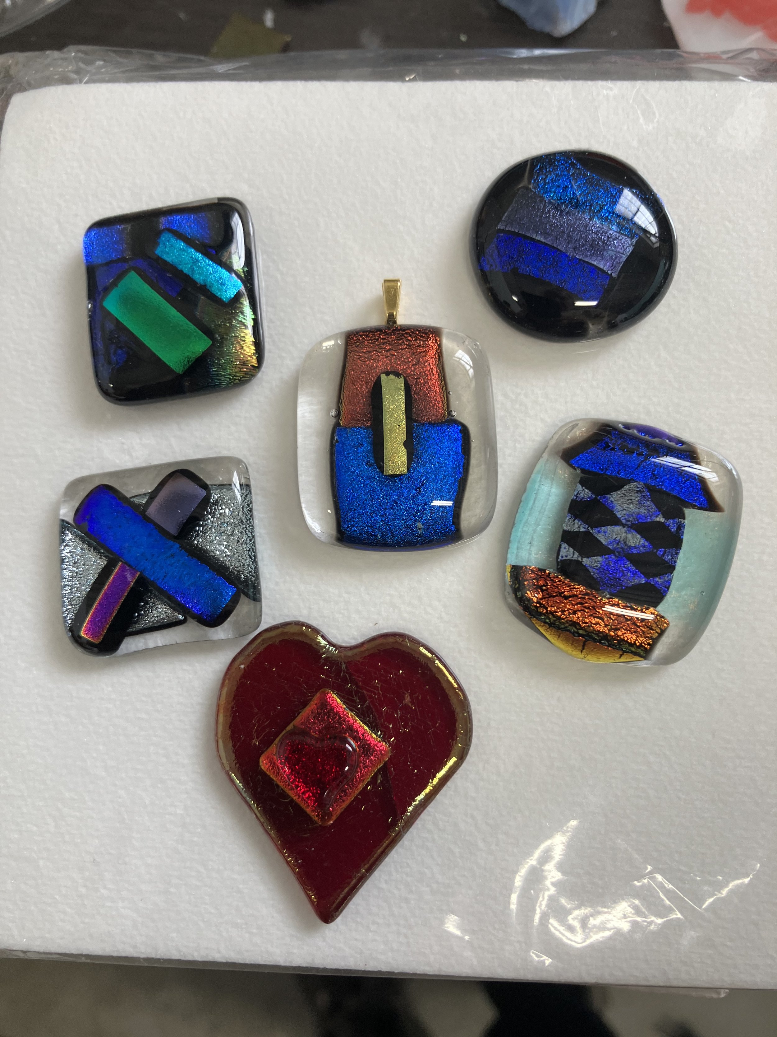 FUSED GLASS PENDANT