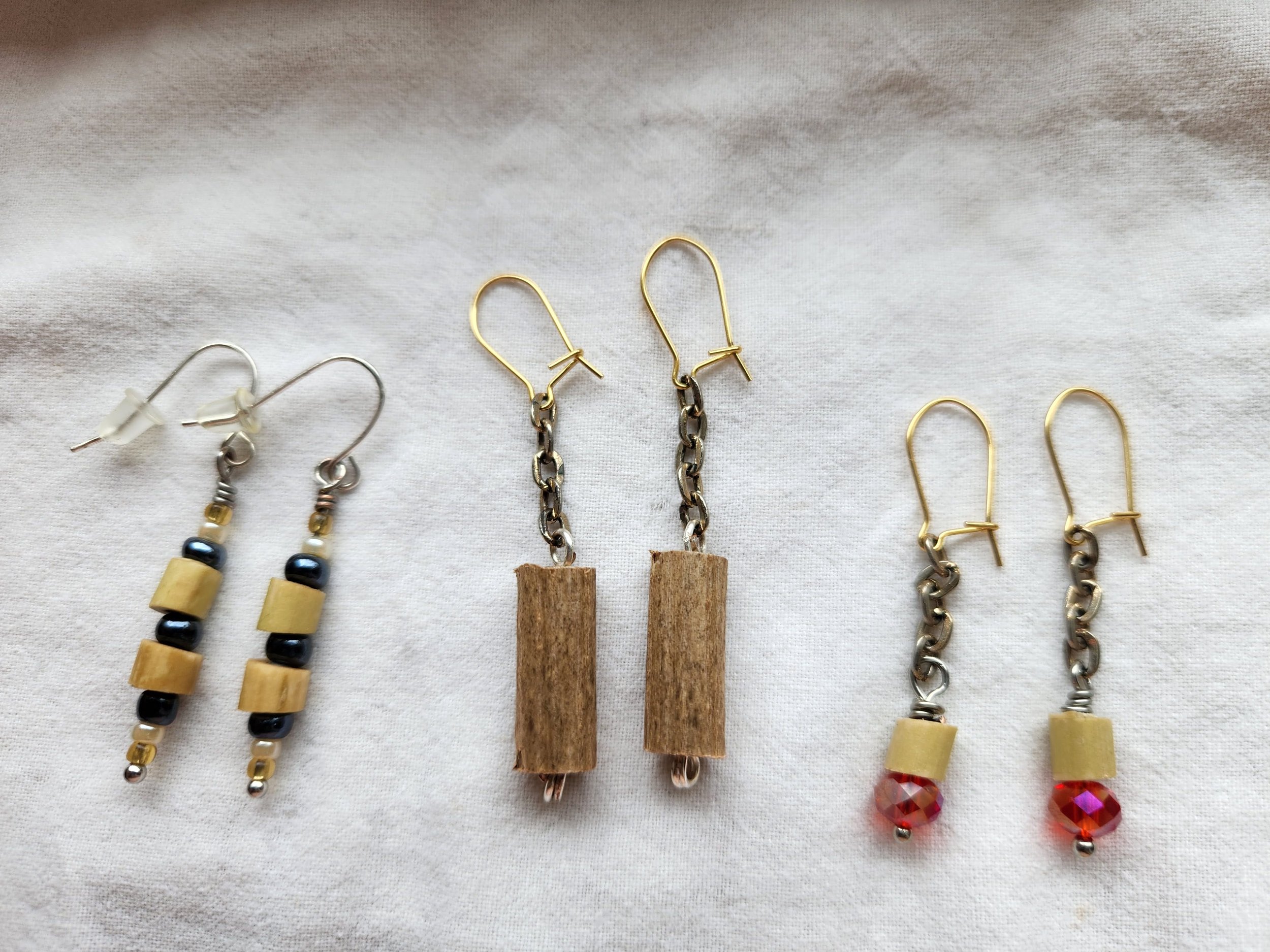 earrings with honeysuckle beads - Delaware County Soil & Water Conservation District.jpg