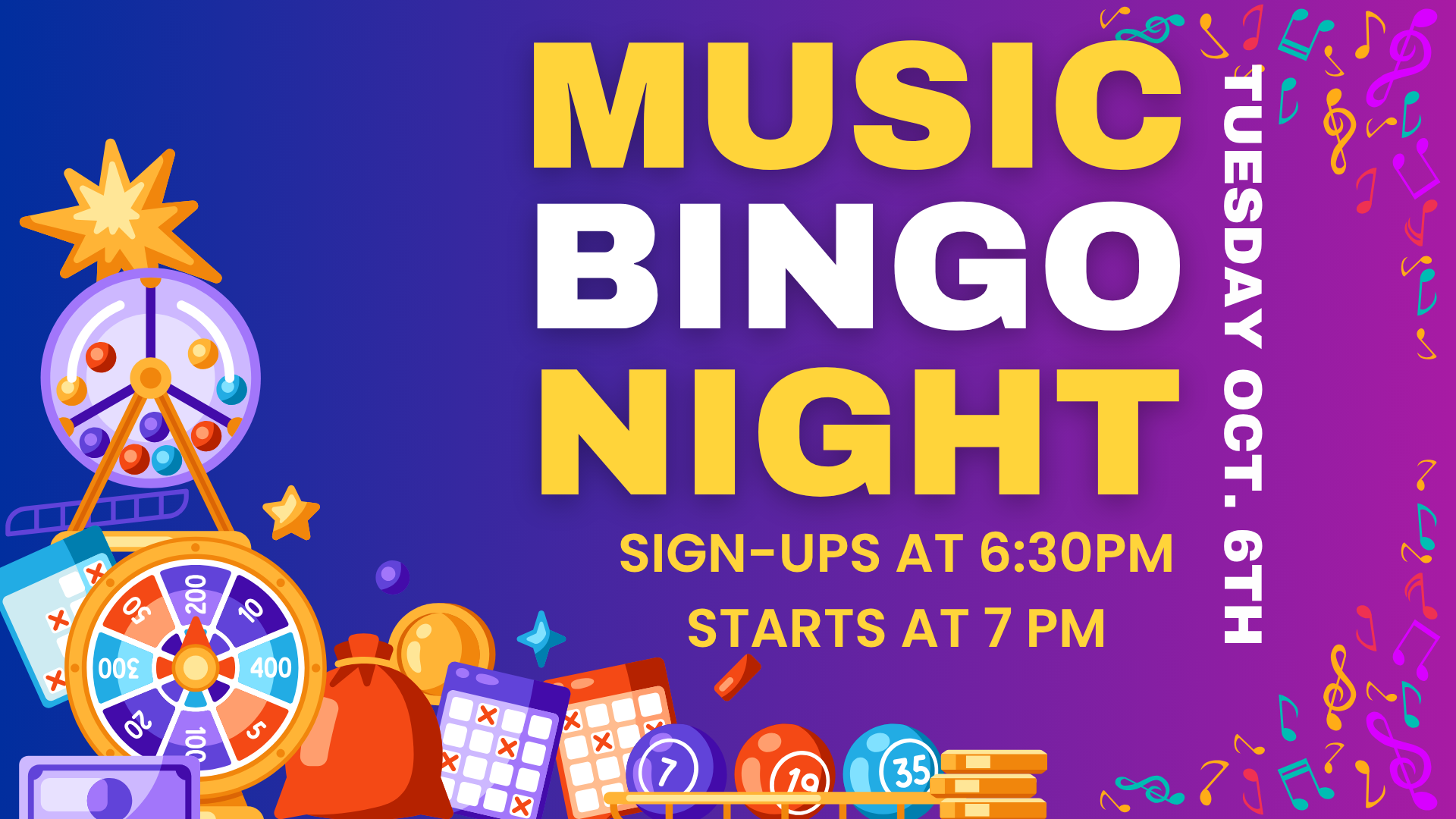 MUSIC Bingo