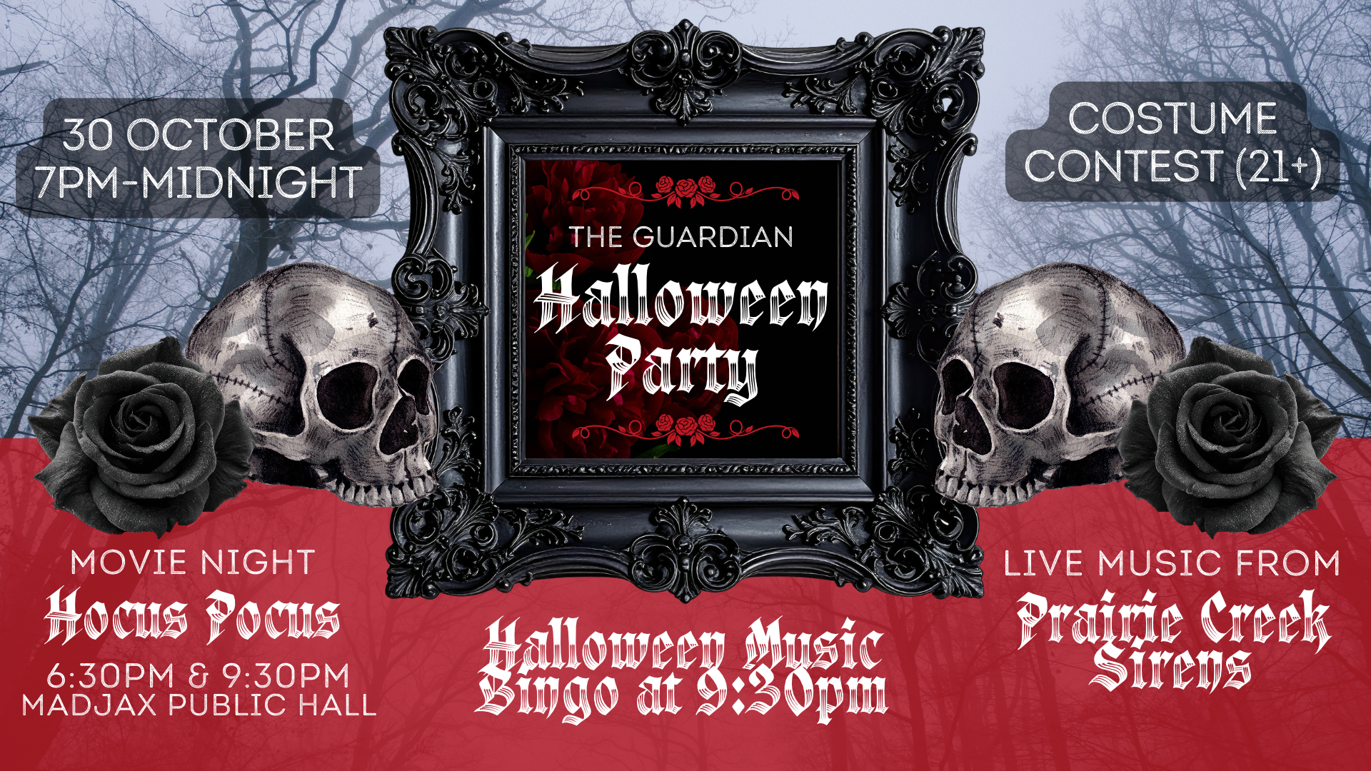 HALLOWEEN MOVIE NIGHT AT GUARDIAN!