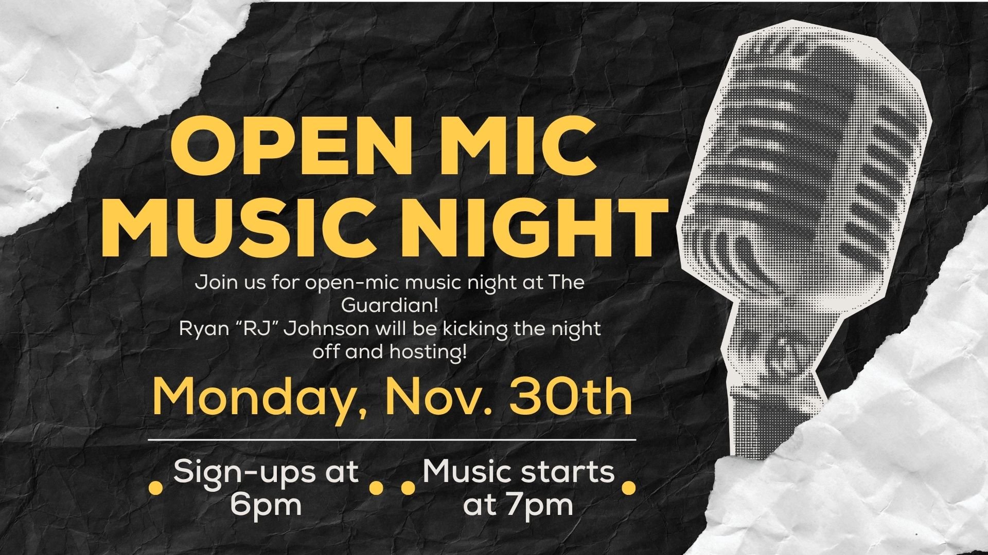 OPEN MIC MUSIC NIGHT